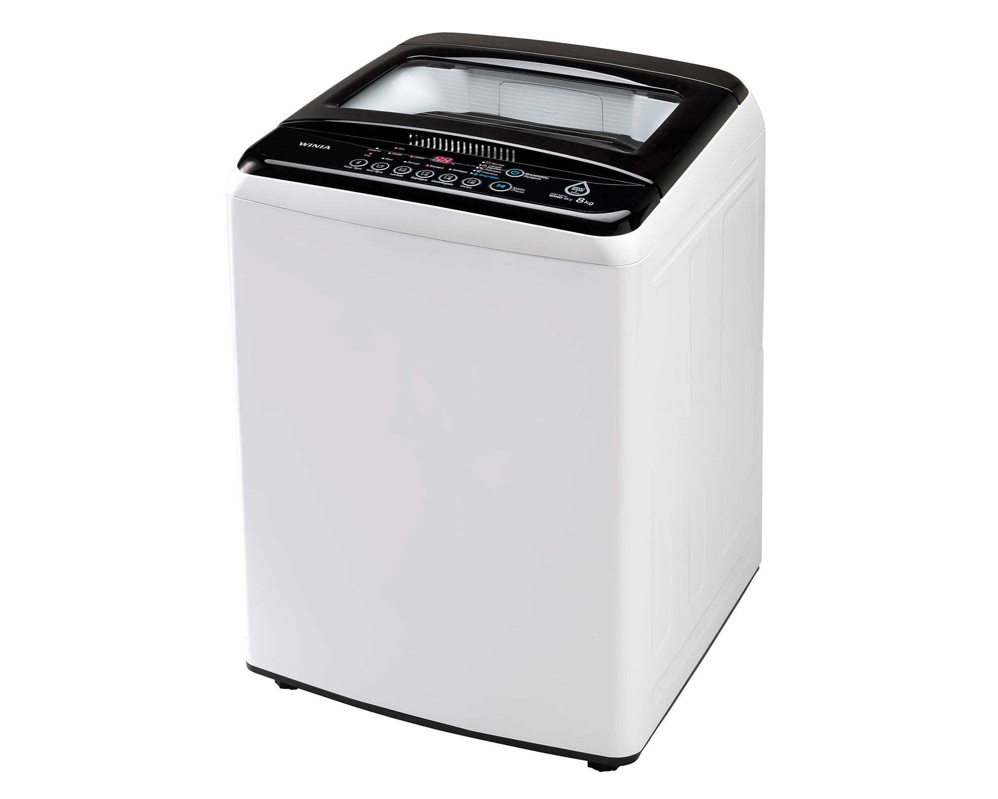 Lavadora carga superior 8 kg DWF-E81W blanco Winia-1