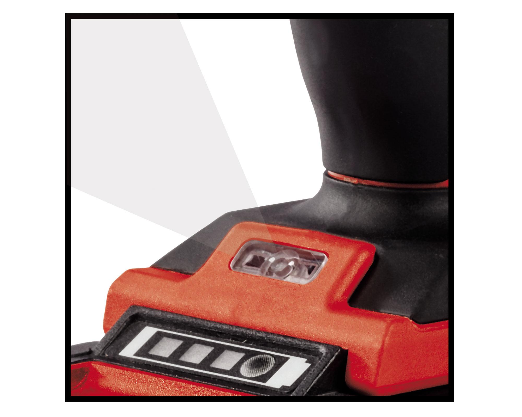 Taladro inalámbrico 18V 13mm TE-CD 18/40 Li + 2 baterías + 69 accesorios Einhell-3