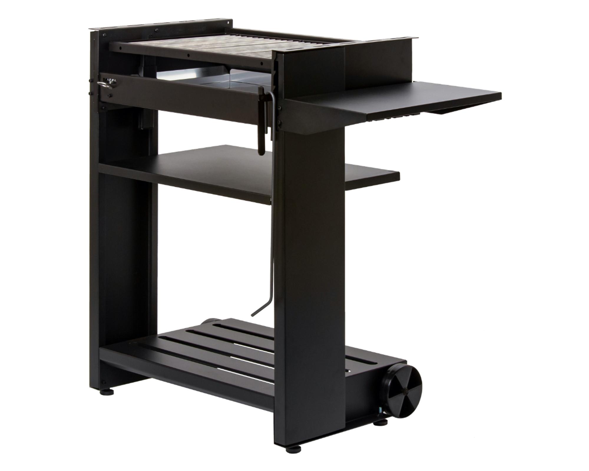 Parrilla a carbón Alerce negro Bosca-8