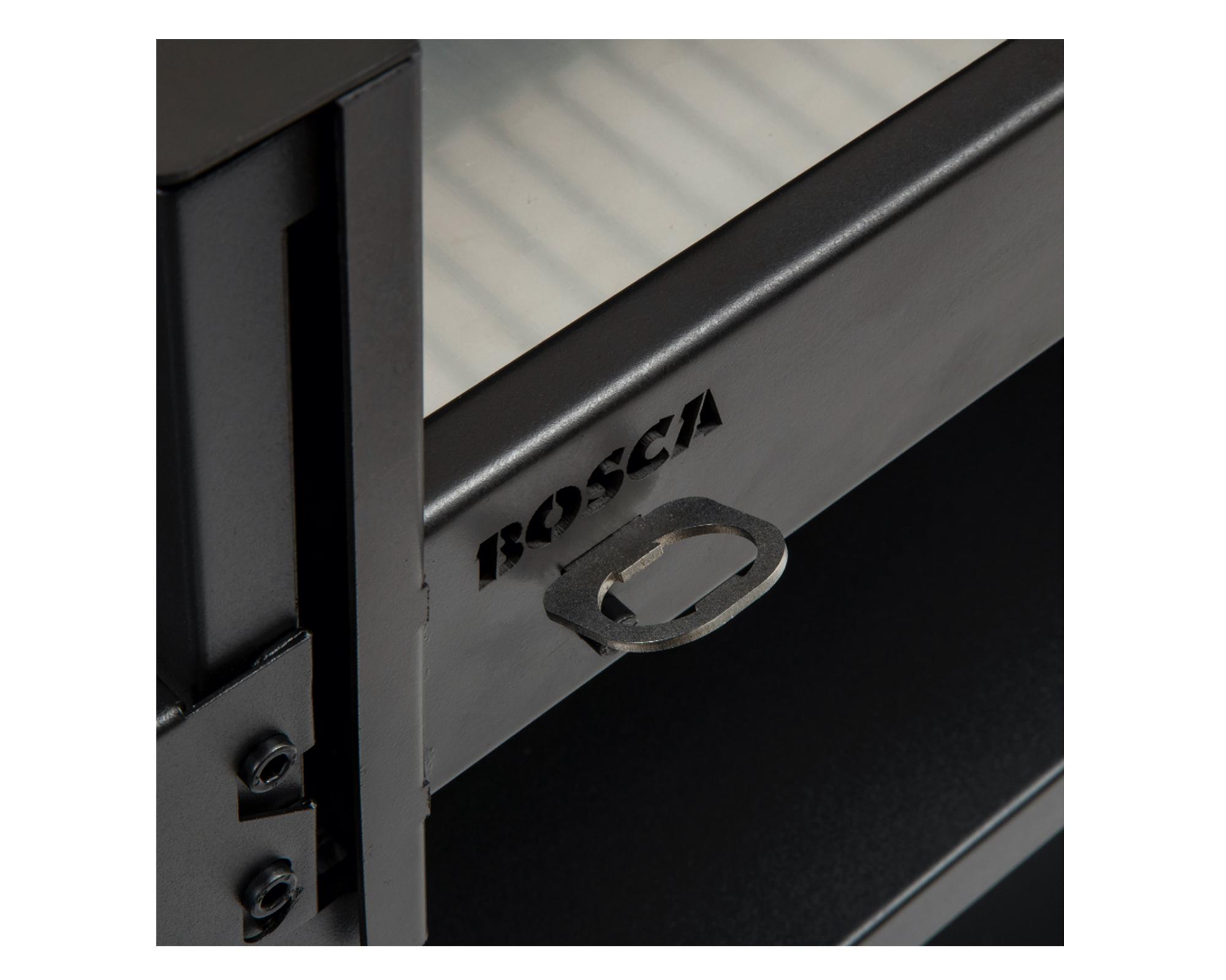 Parrilla a carbón Alerce negro Bosca-4