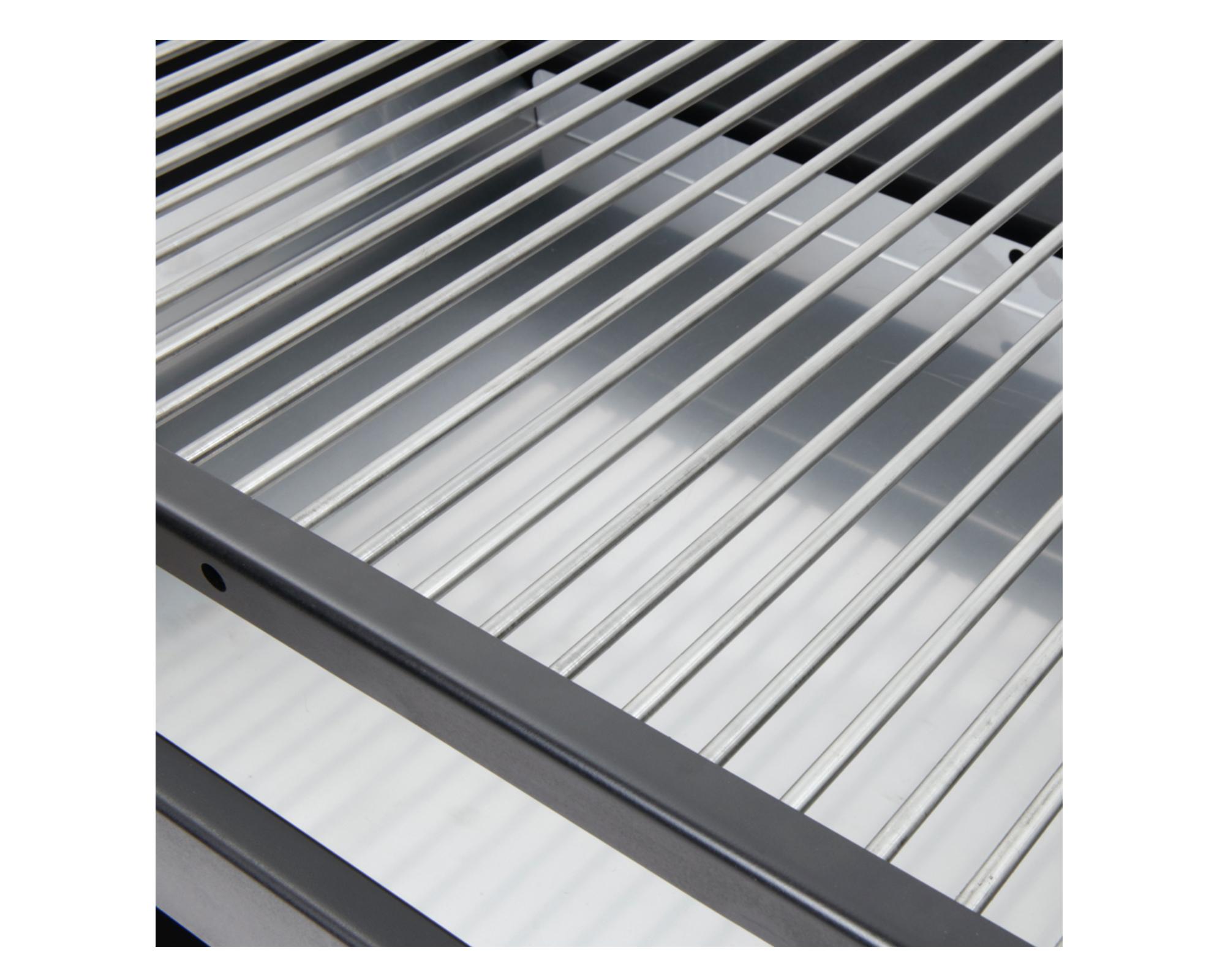 Parrilla a carbón Alerce negro Bosca-5