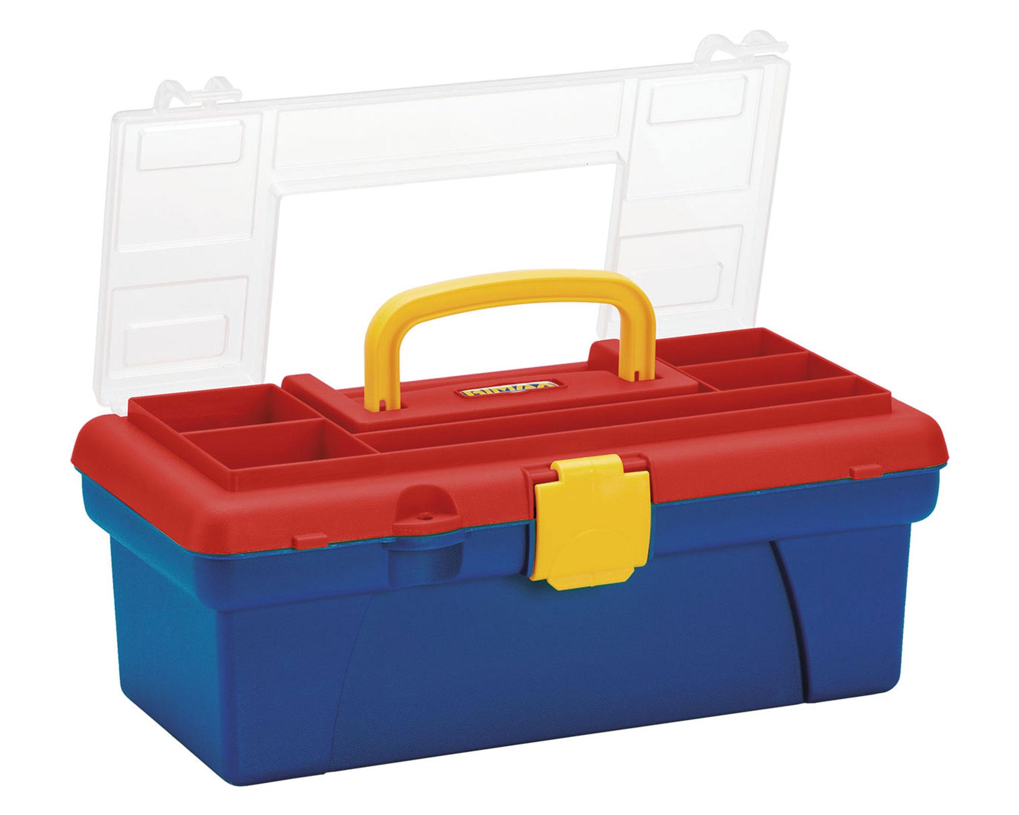 Caja organizadora 2,6 litros azul Rimax-0