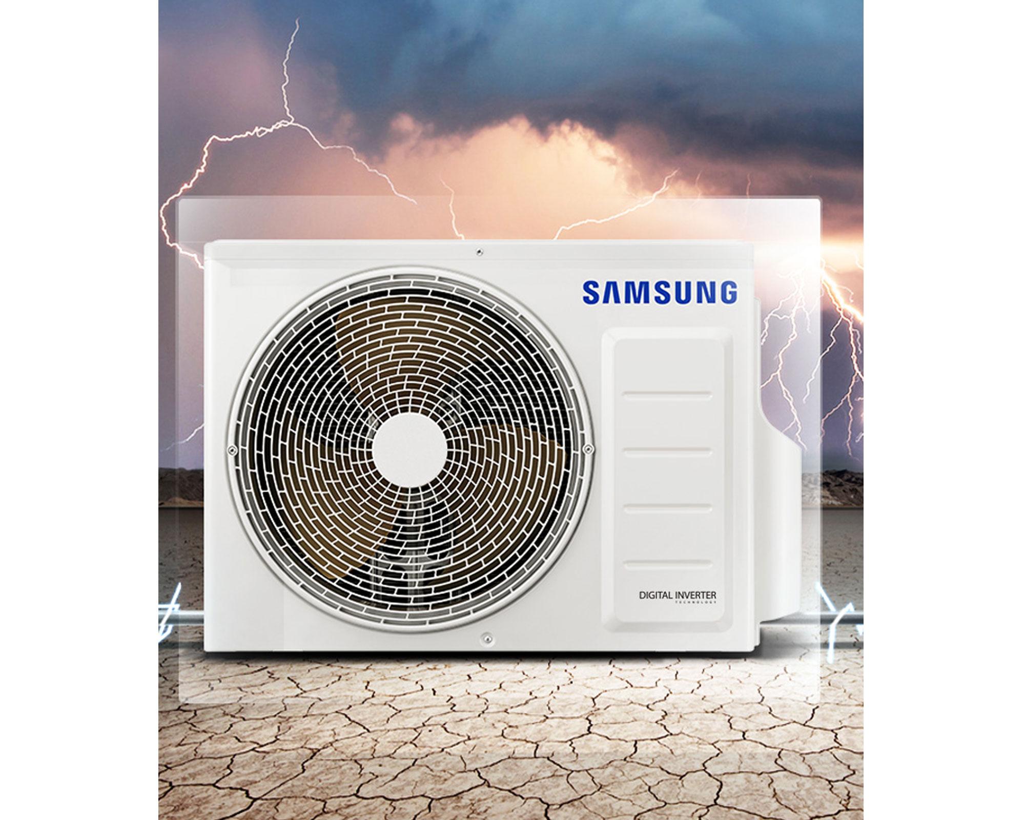 Aire acondicionado Split Wind-Free Inverter 9000 BTU frío/calor Samsung-21