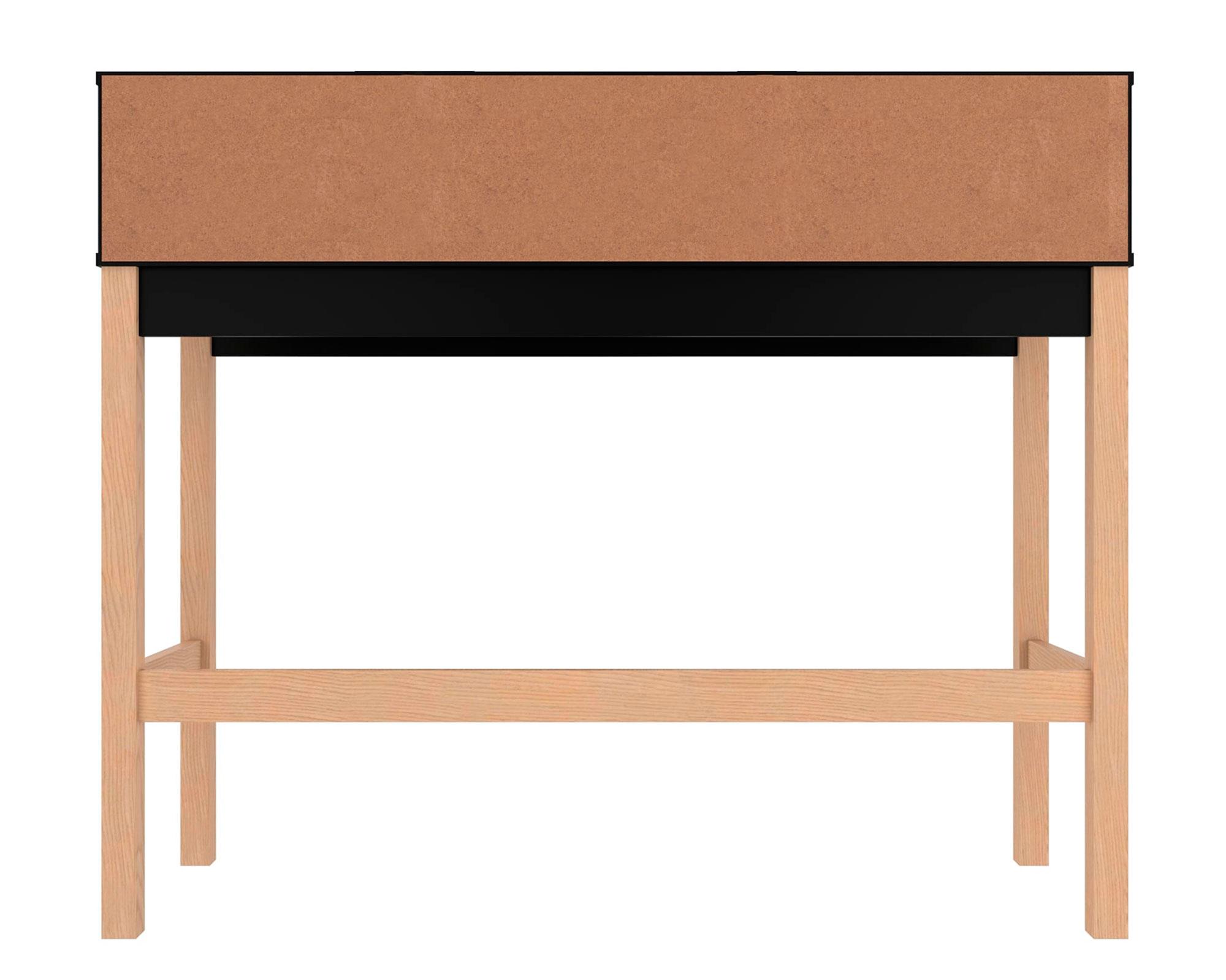 Escritorio Lance negro/natural Home Mobili-5