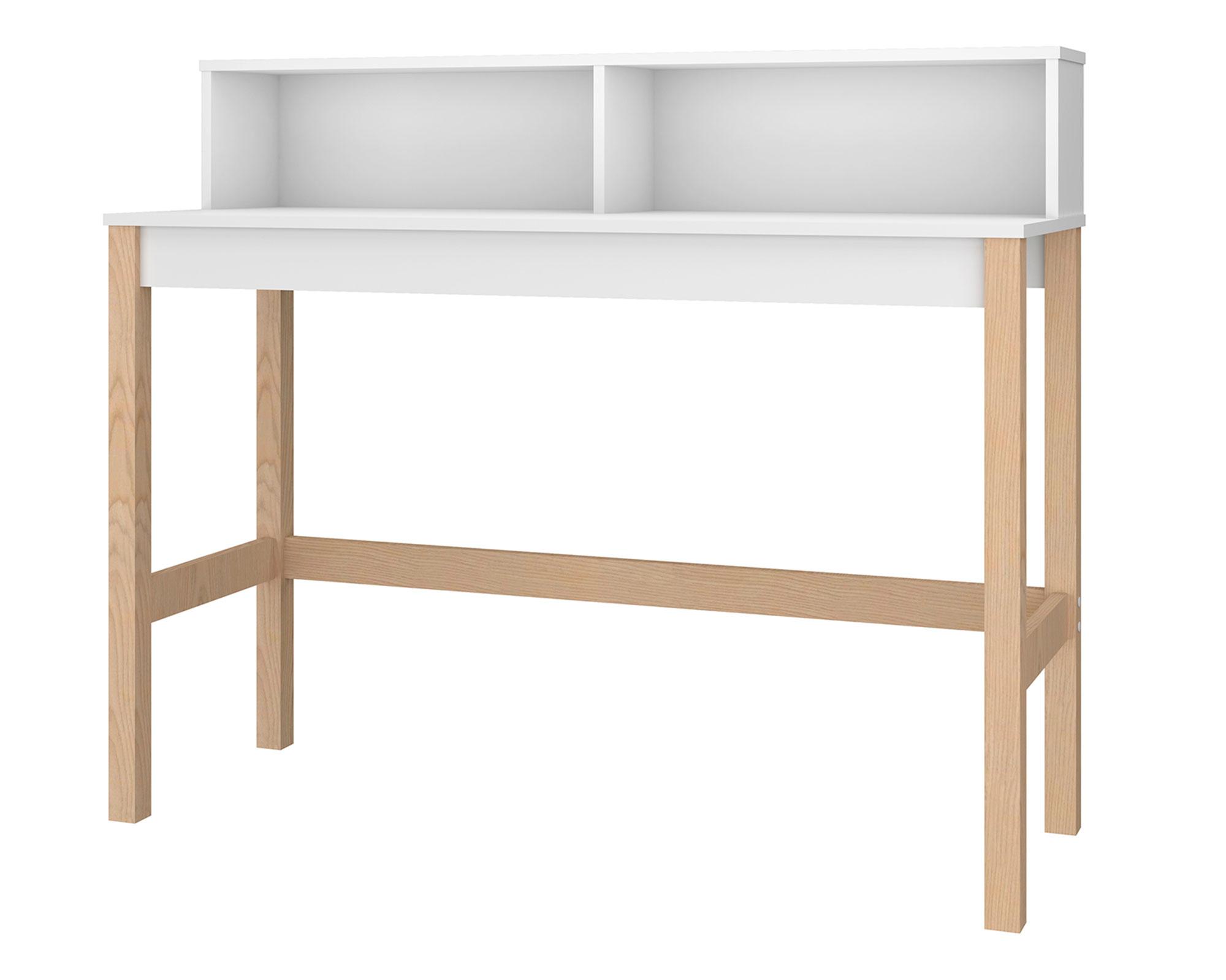 Escritorio Diaco blanco/natural Home Mobili-1