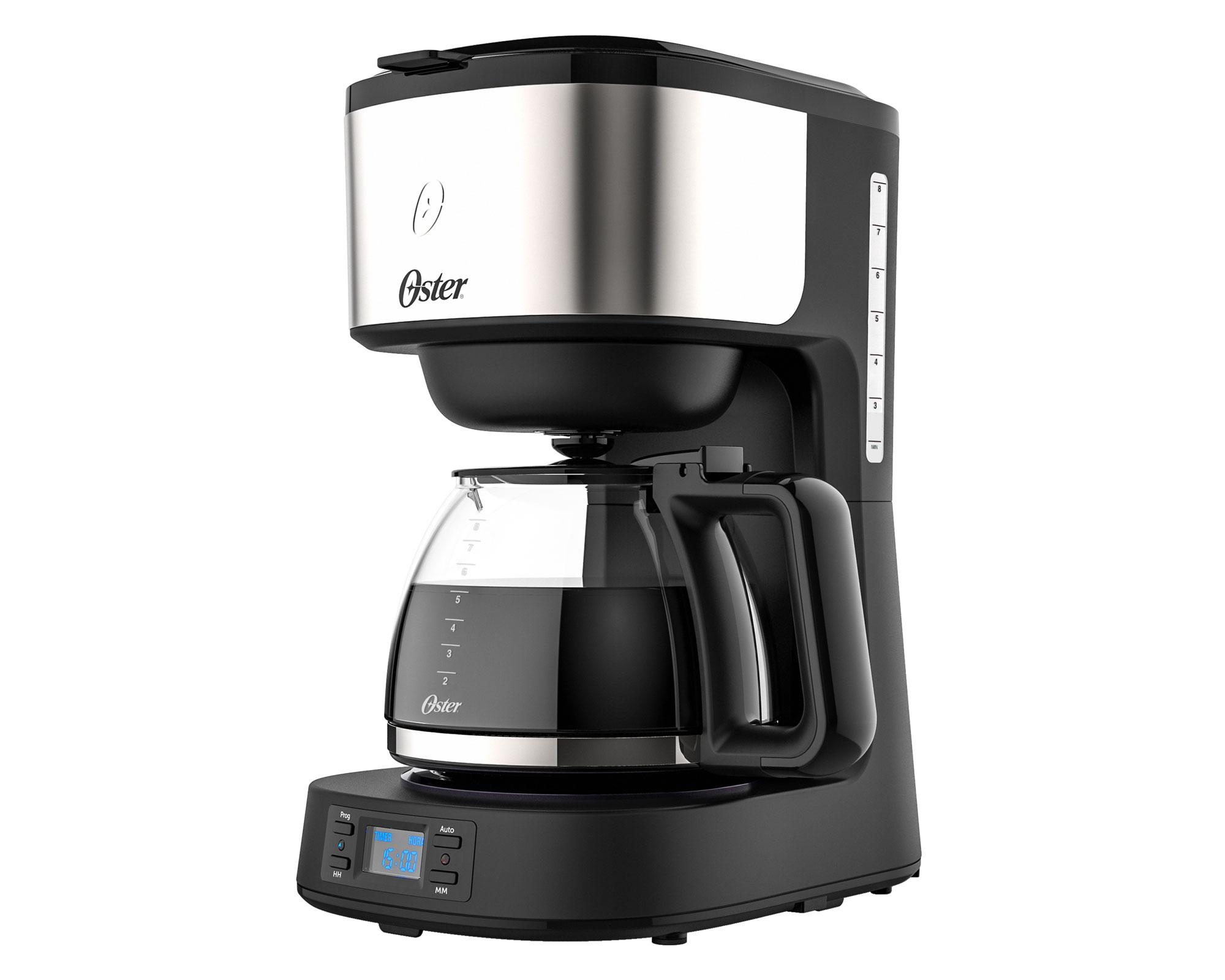 Cafetera 1,2 litros 10SS inox Oster-0