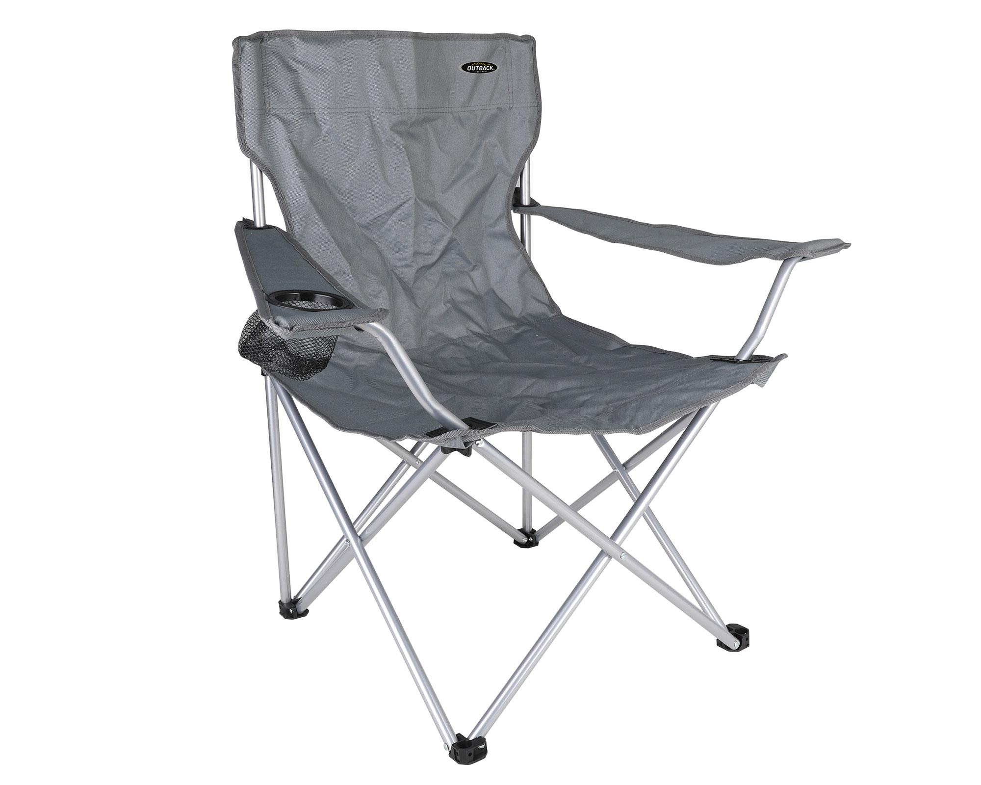 Silla camping gris Outback-1