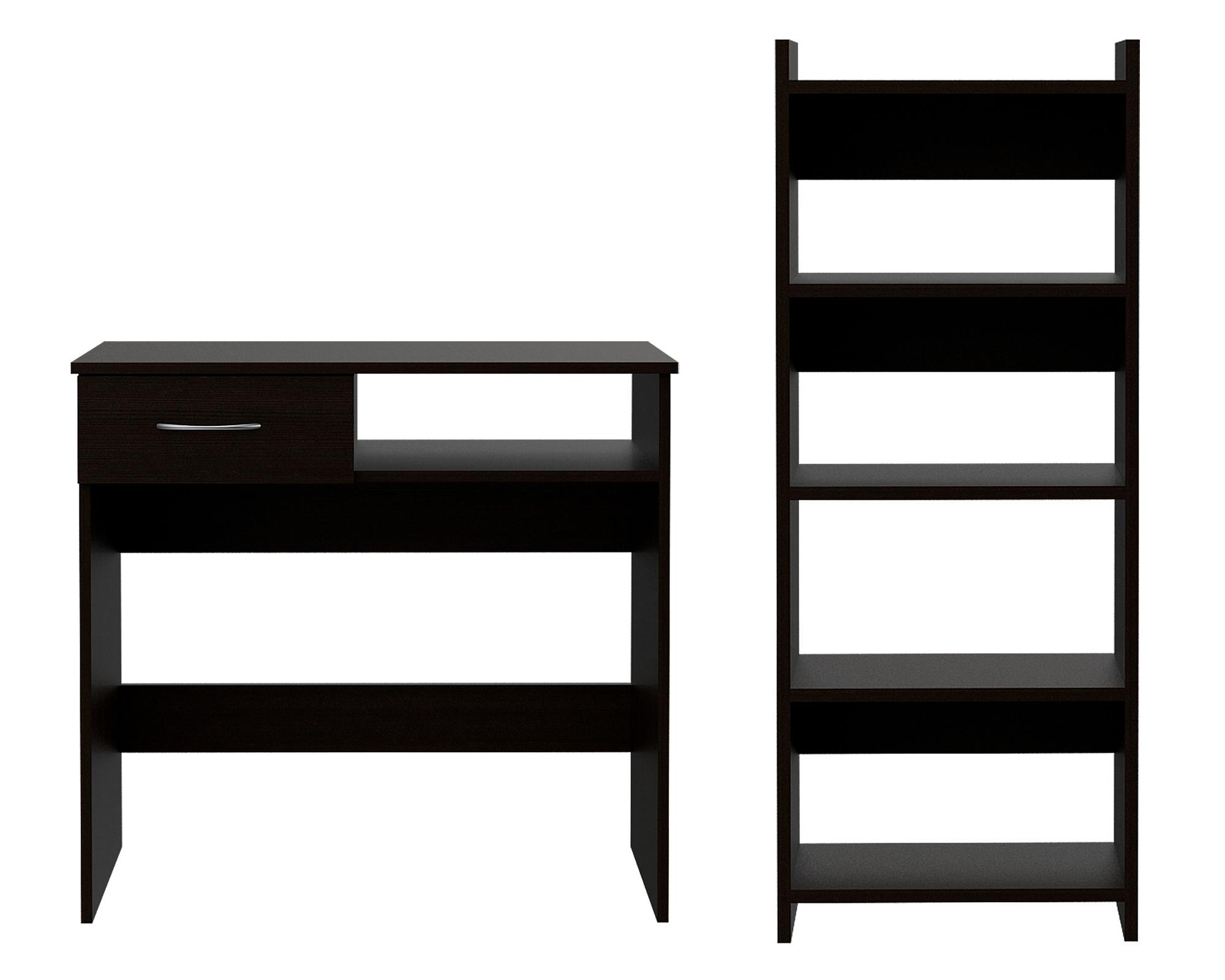 Escritorio + biblioteca Office wengue TuHome-15