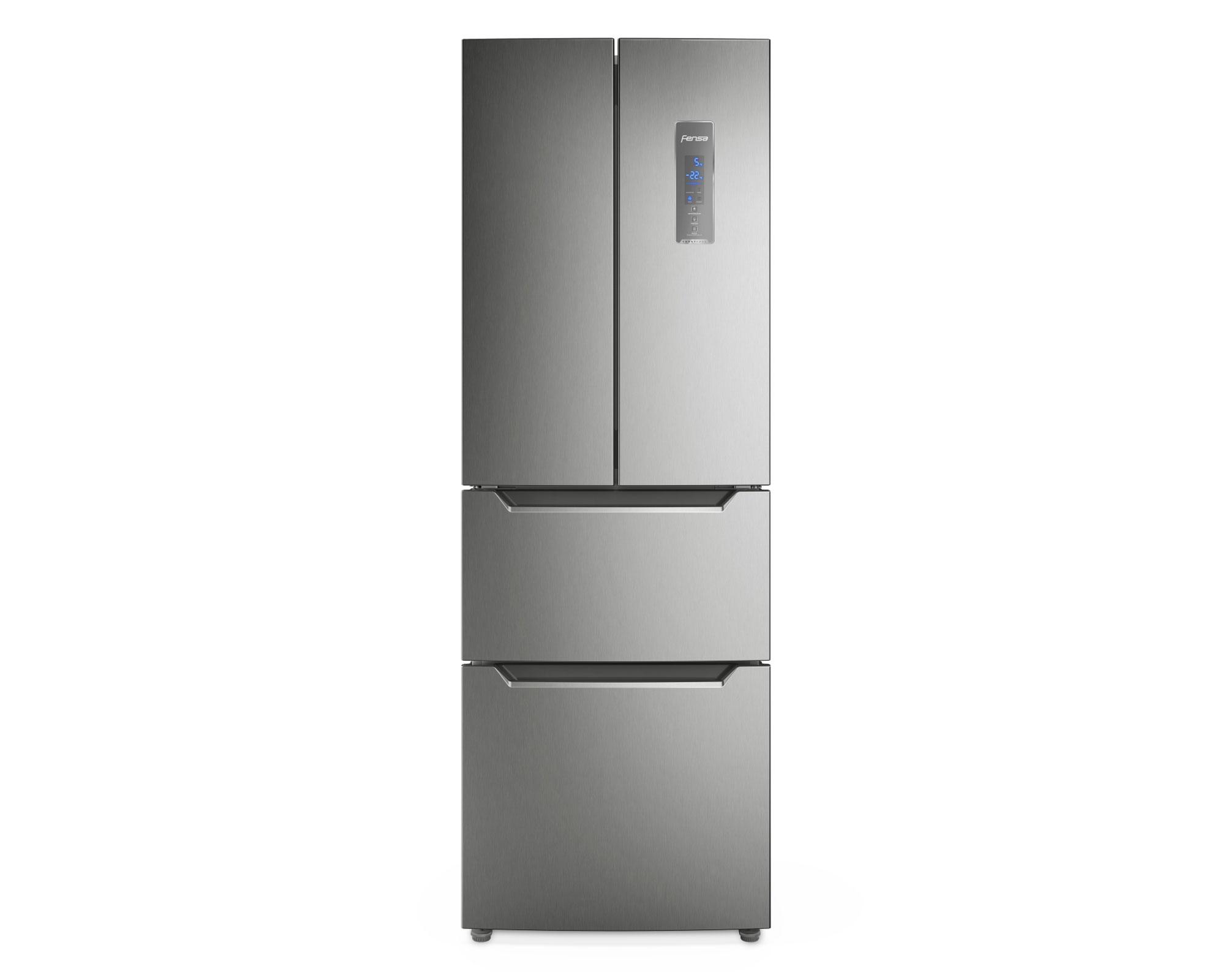 Refrigerador no frost 298 litros DM64S inox Fensa-0