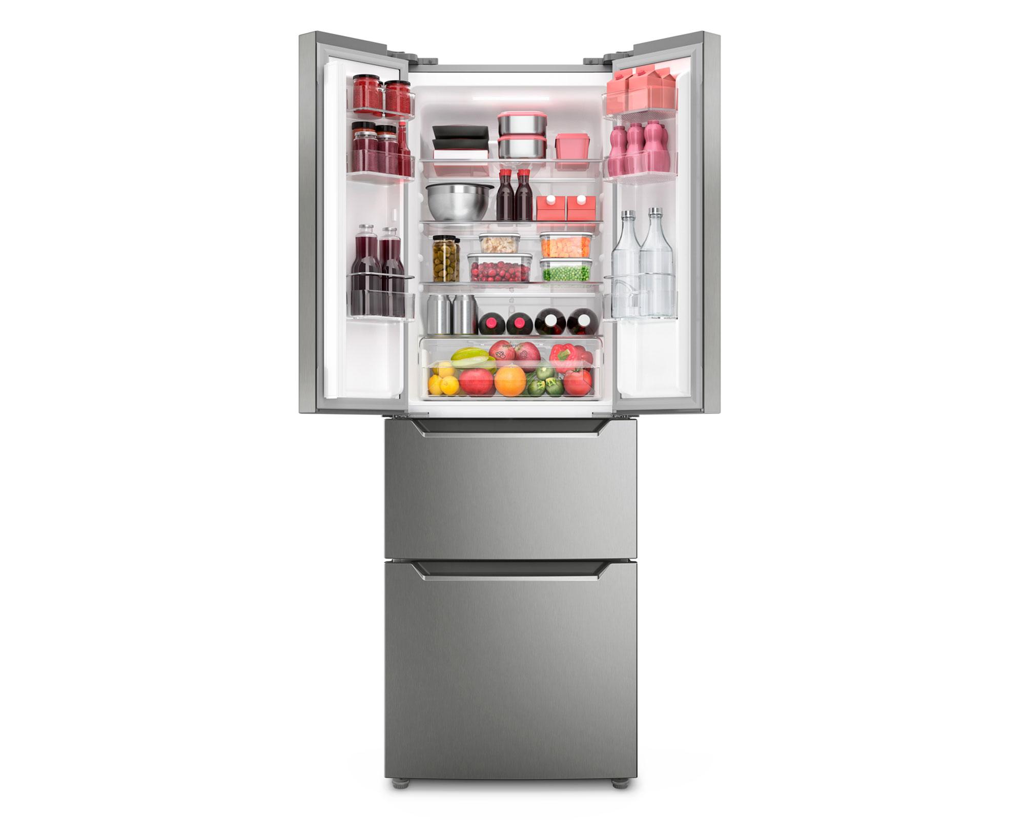 Refrigerador no frost 298 litros DM64S inox Fensa-4