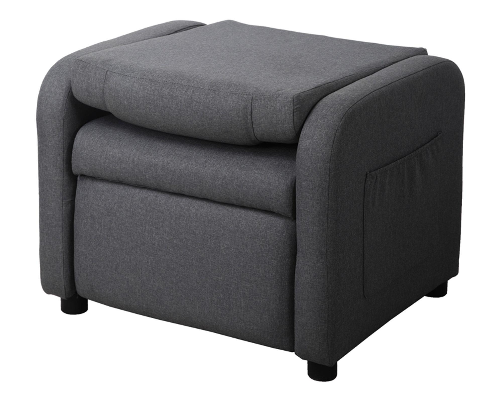 Sillón reclinable Otis gris M+Design-2