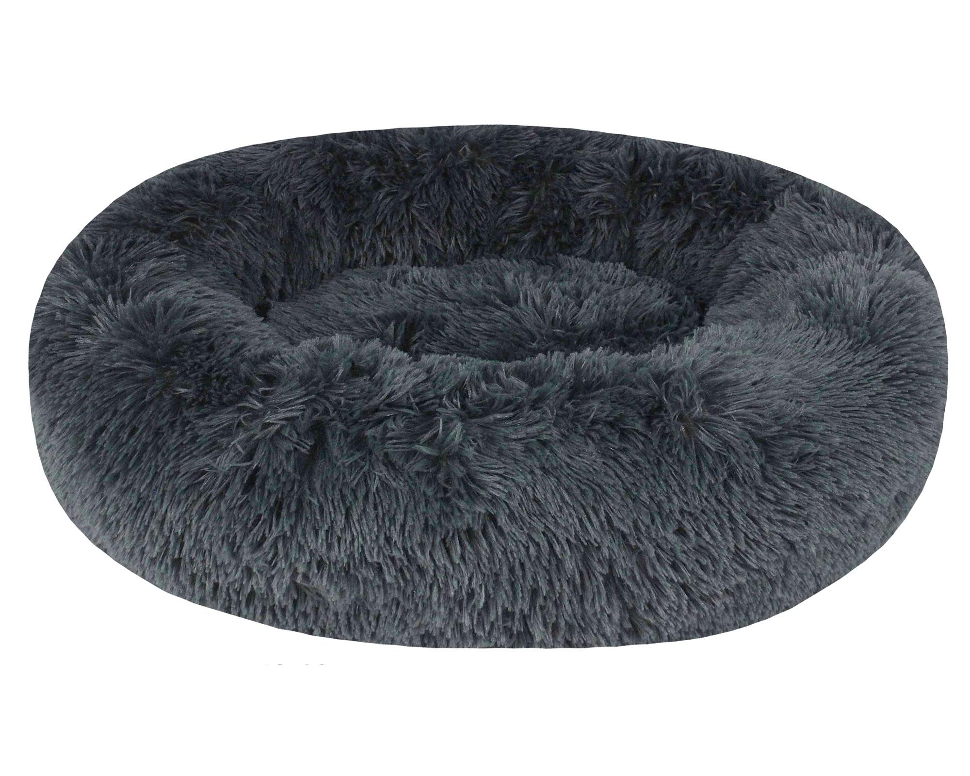 Cama mascota M Cozy gris Pet's fun-0