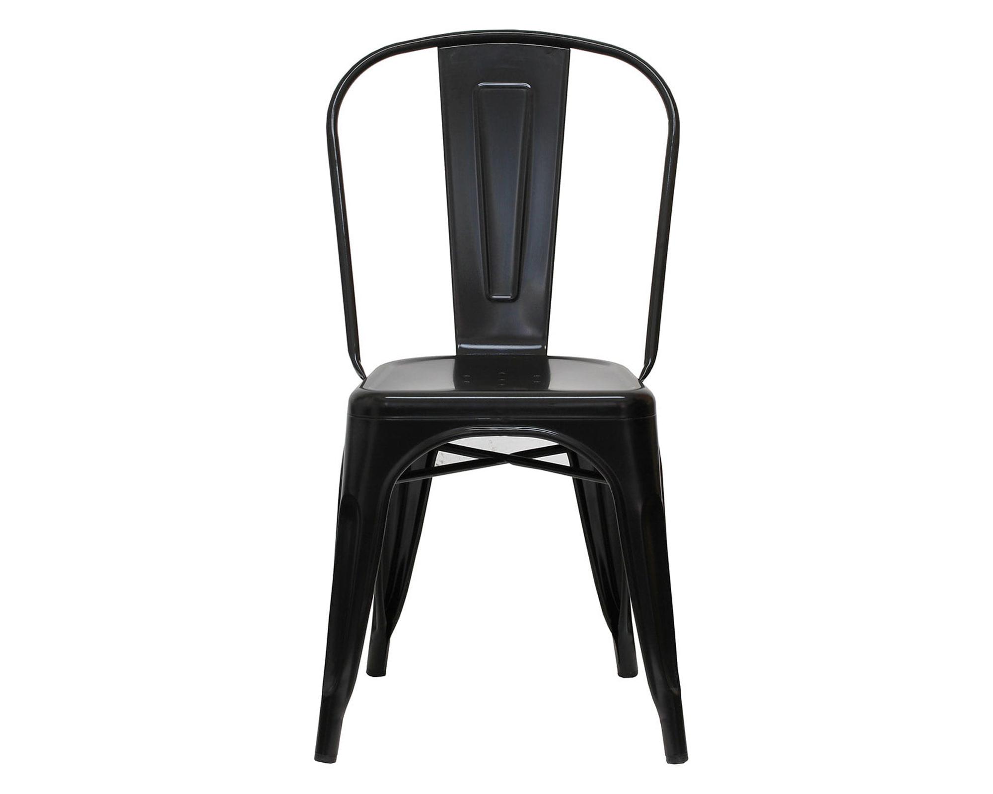 Silla Tolix negro Form Design-0