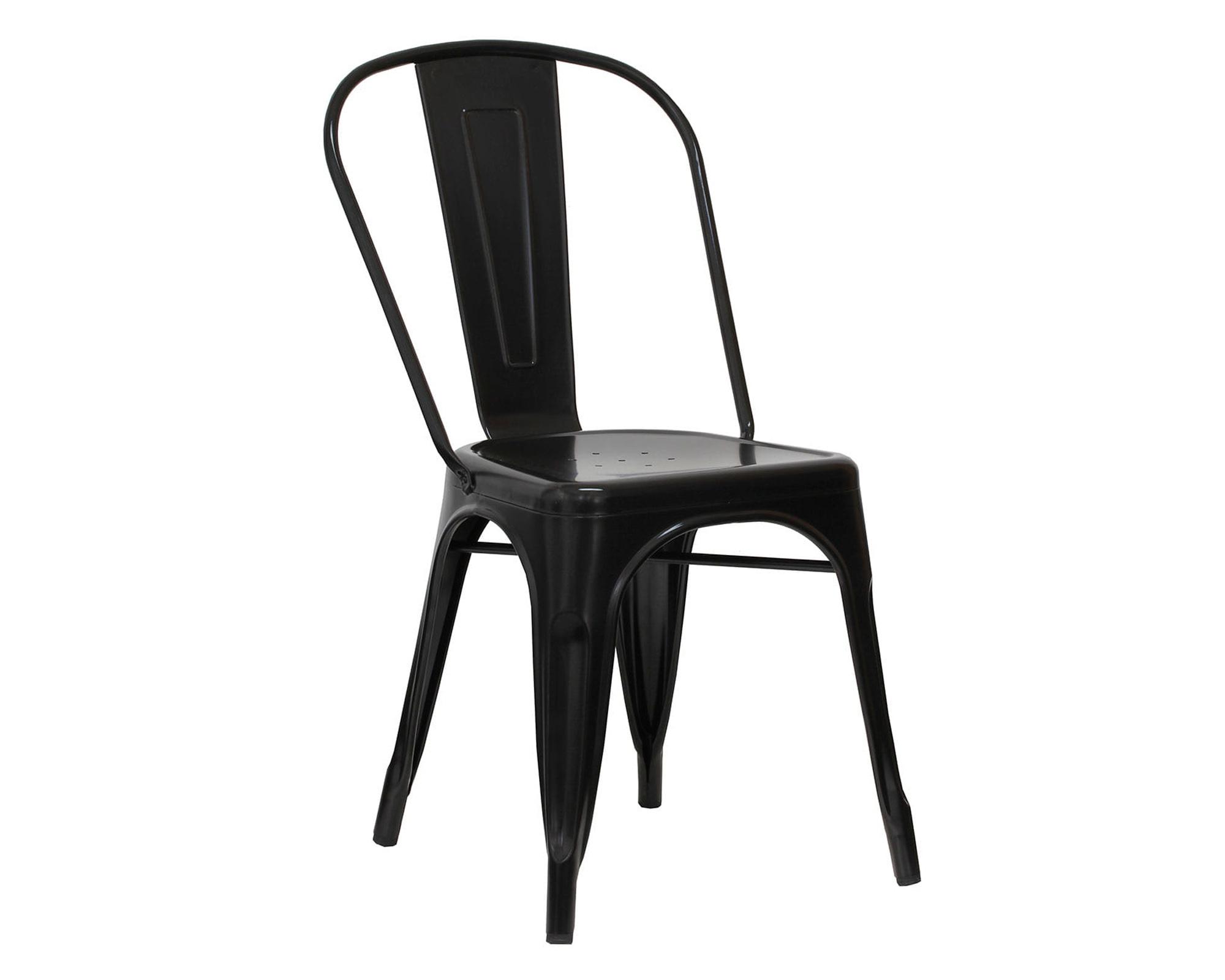 Silla Tolix negro Form Design-1
