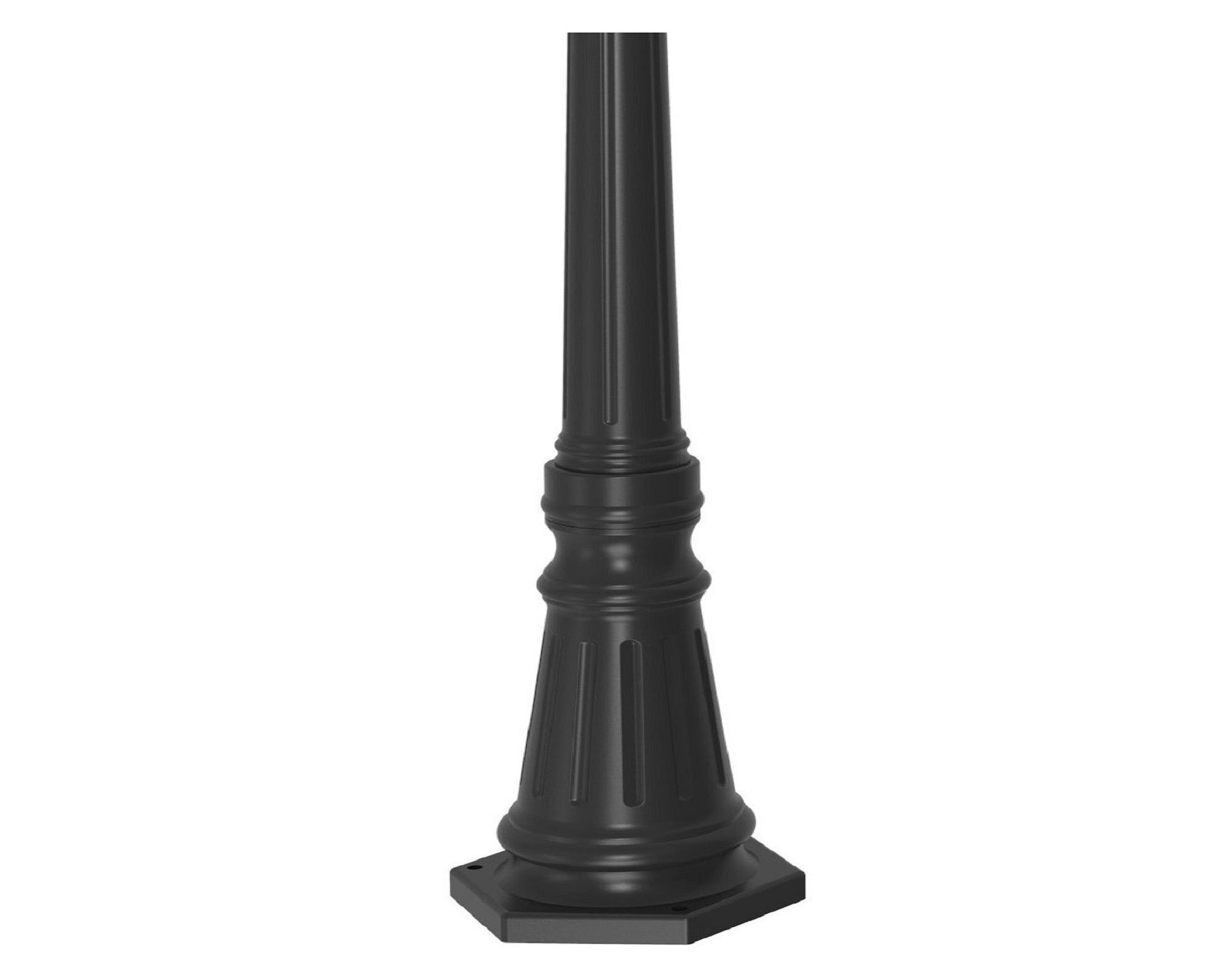 Farol de pie Temis negro Abitare.-2