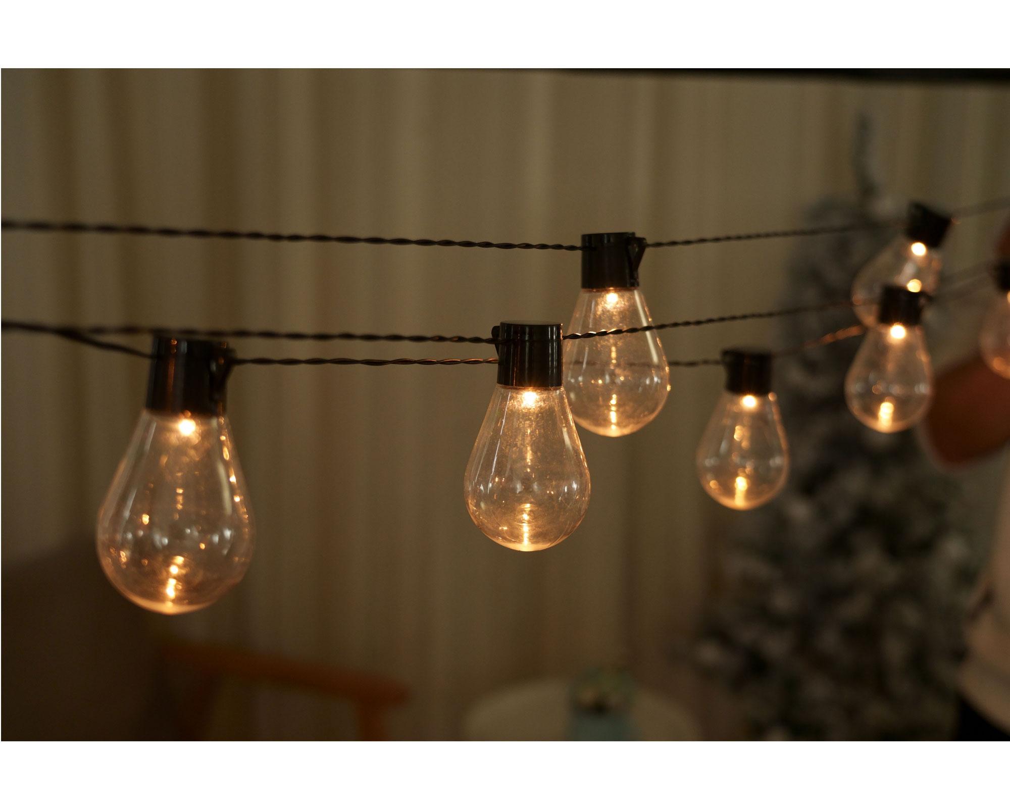 Guirnalda LED decorativa 10L Edison Abitare-1