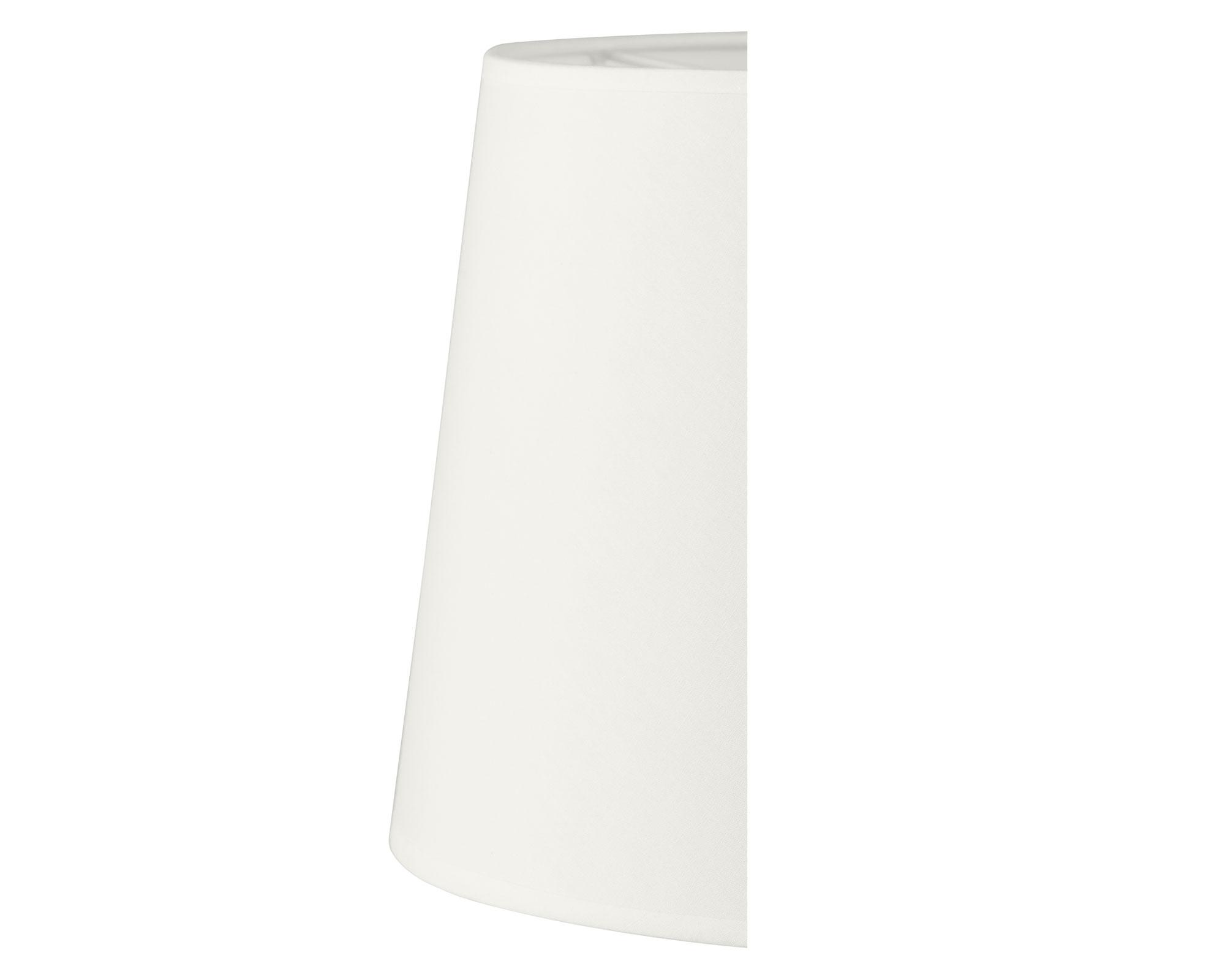 Pantalla 24x34x40 cm Ecru lisa Abitare-1