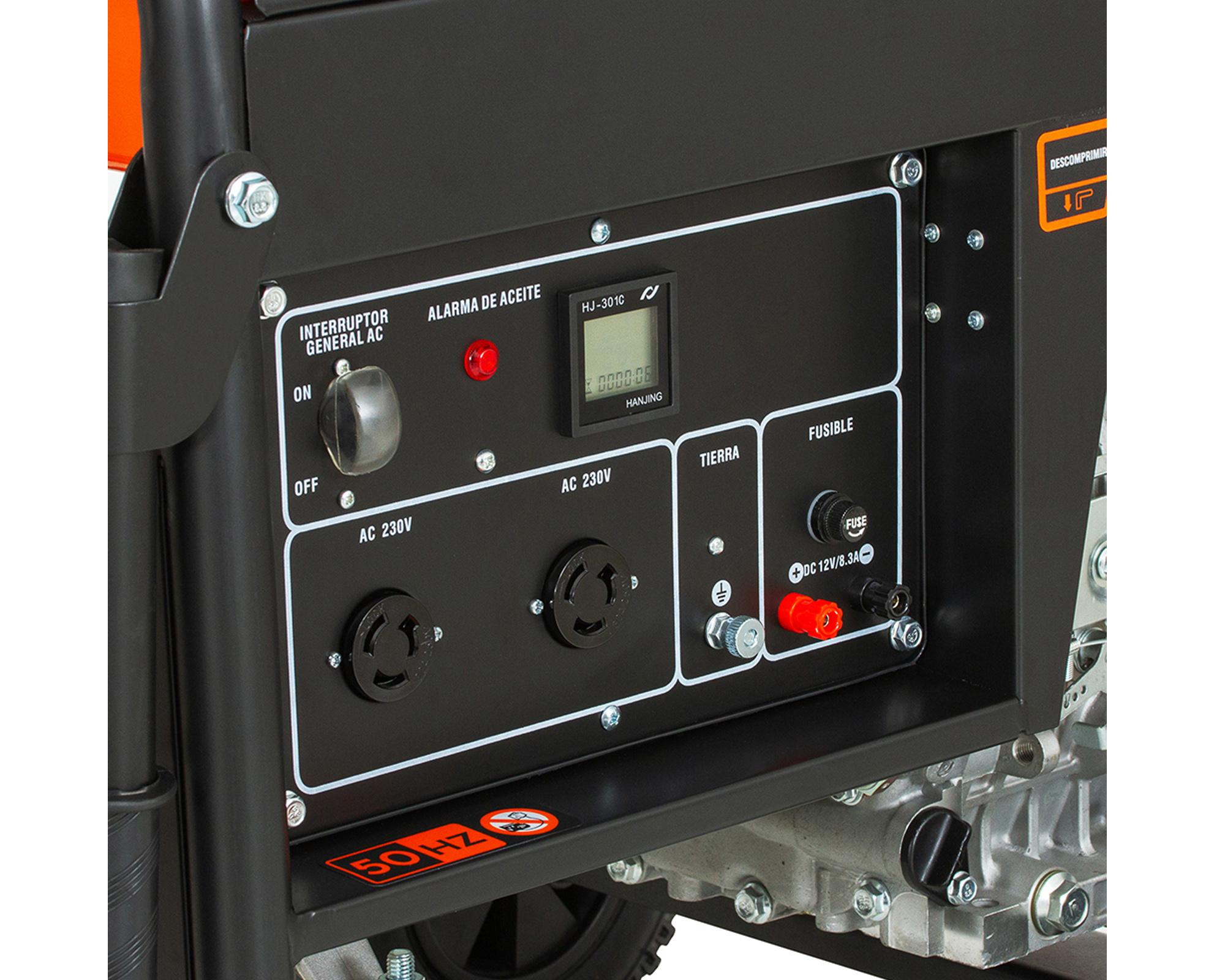 Generador eléctrico diésel GO30D 3 KVA-5