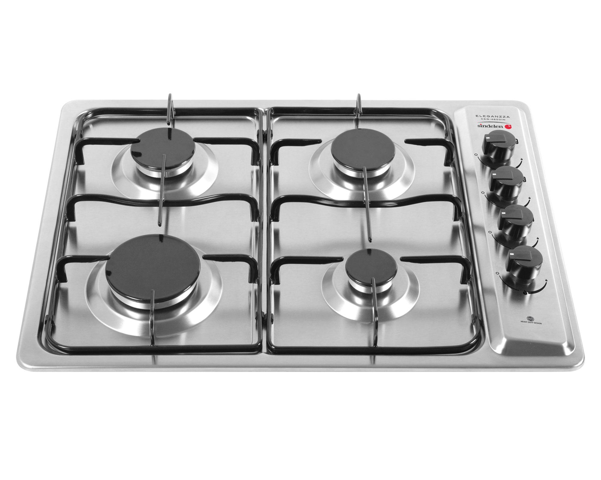 Encimera a gas 4 quemadores CEG-4600IN Sindelen-1