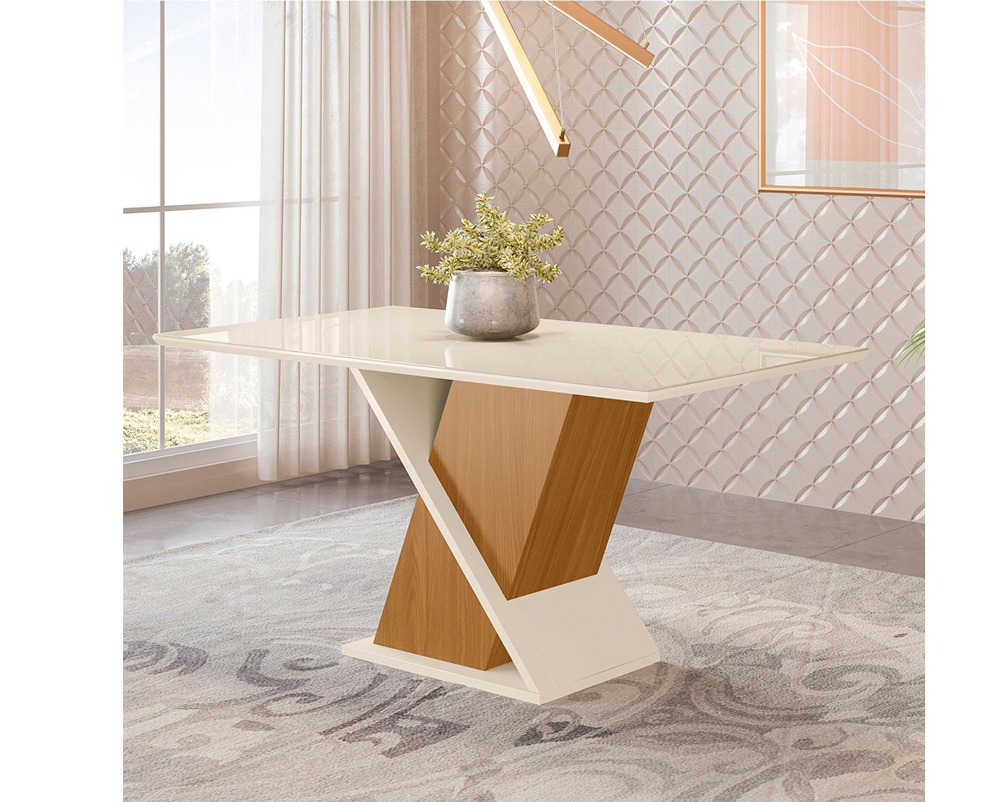 Juego de comedor 6 personas rectangular Grecia-3