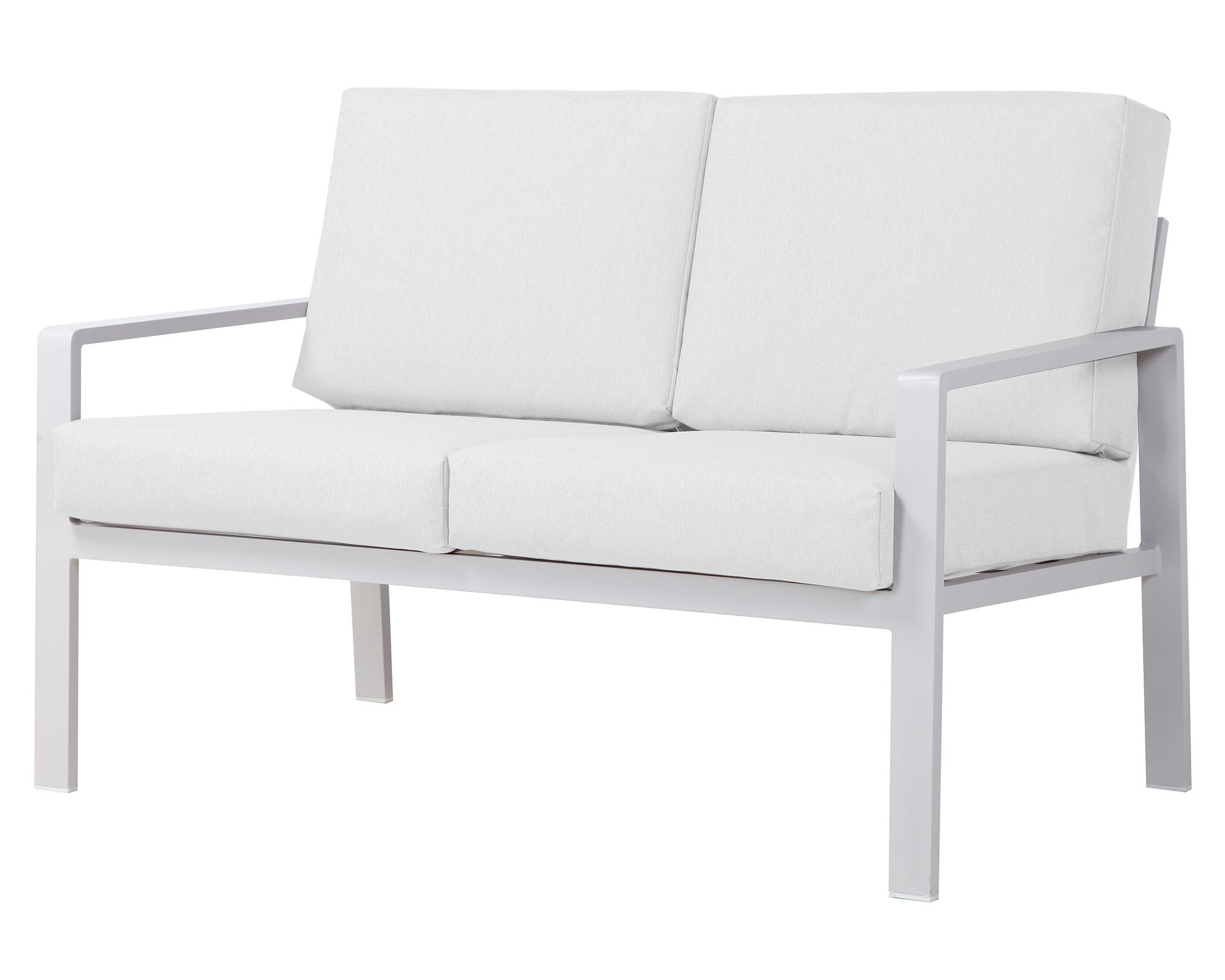 Set living 4 personas New Doca blanco Outzen.-5