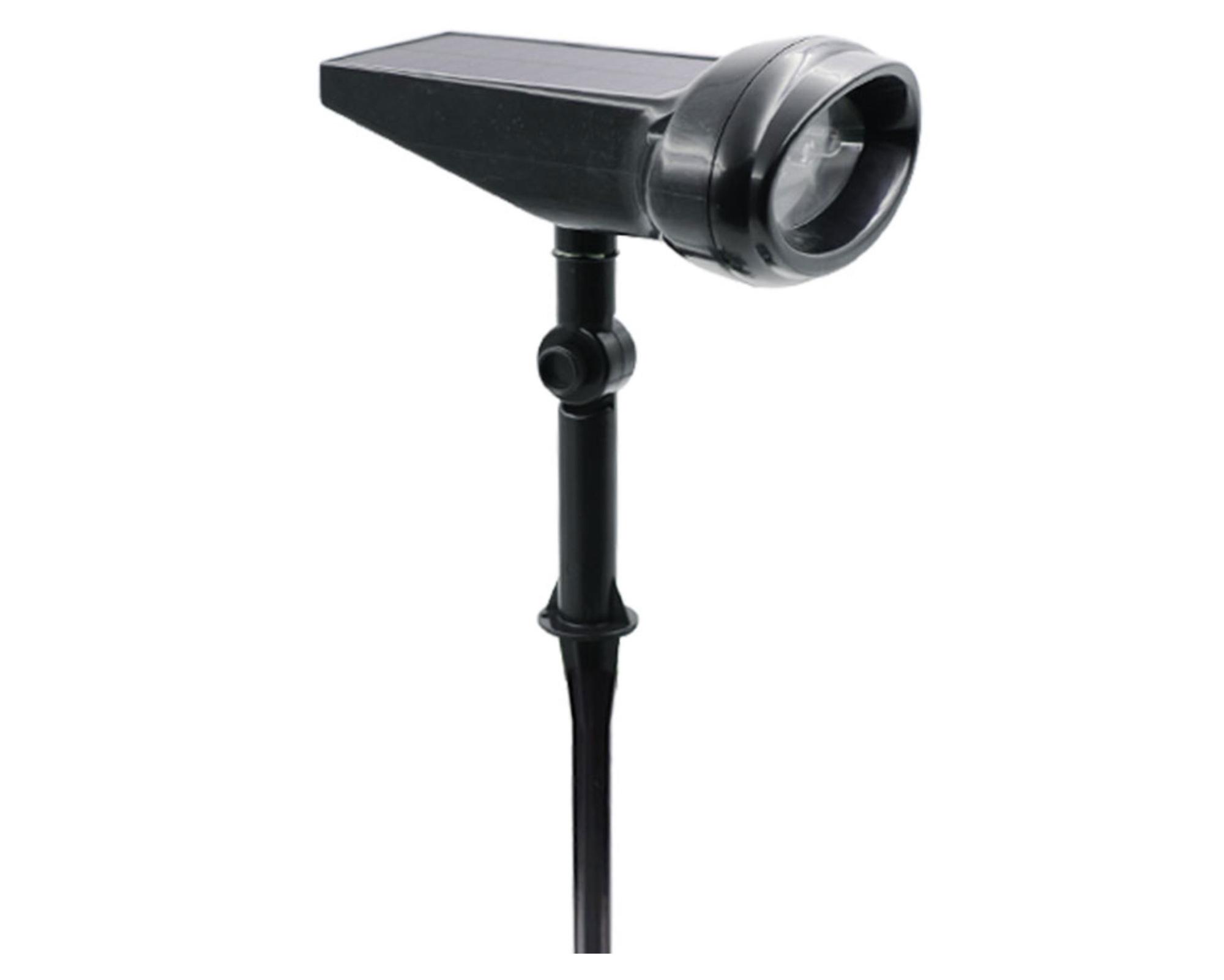 Estaca solar LED negro Pro Outdoor.-0