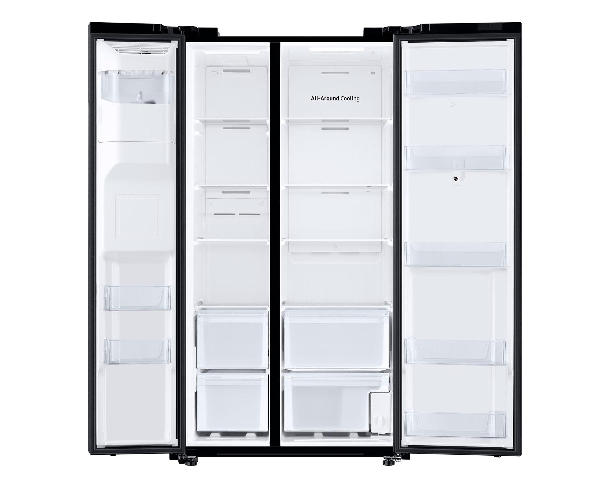 Side by Side no frost 585 litros RS58T5561B1/ZS negro Samsung-3