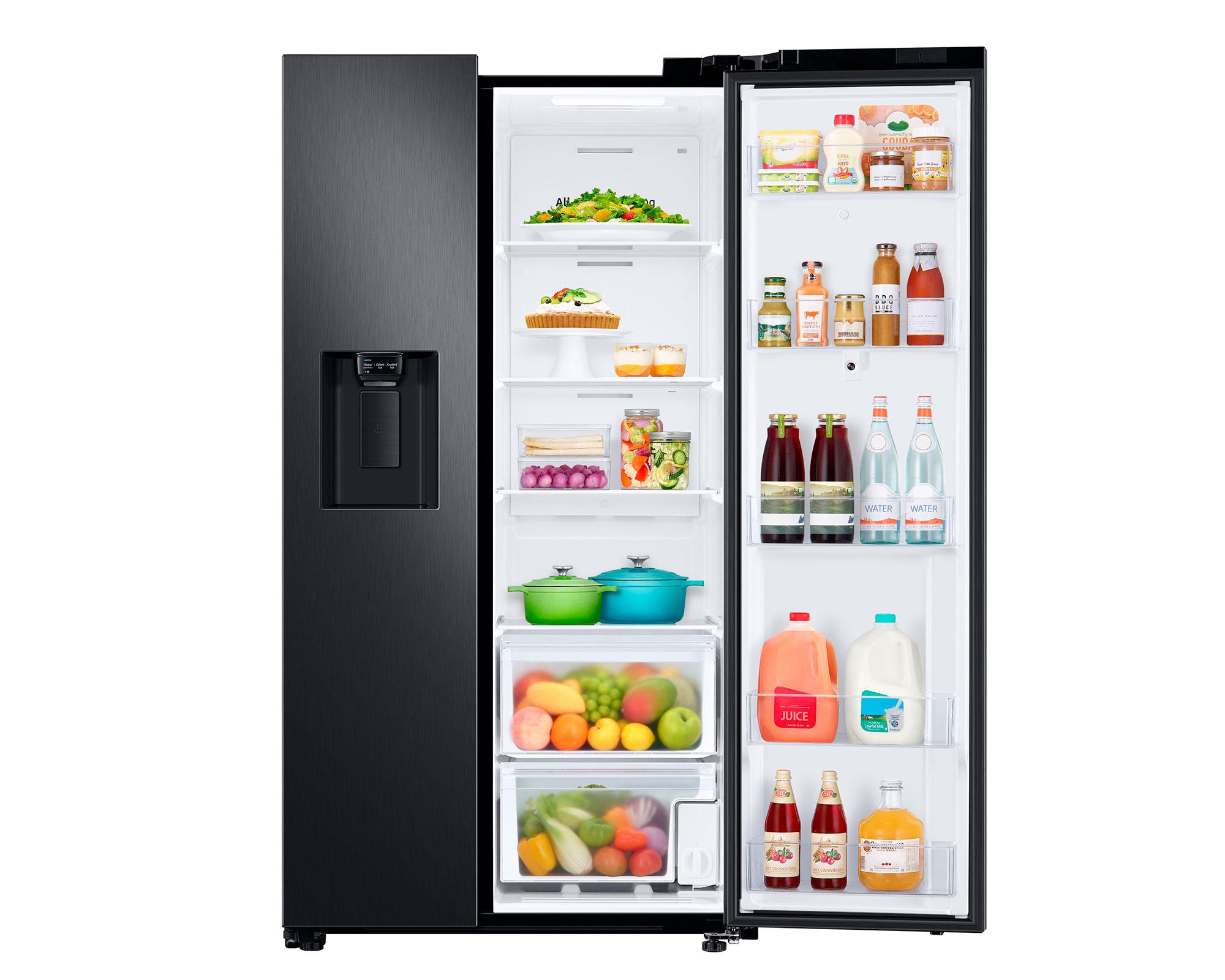 Side by Side no frost 585 litros RS58T5561B1/ZS negro Samsung-5