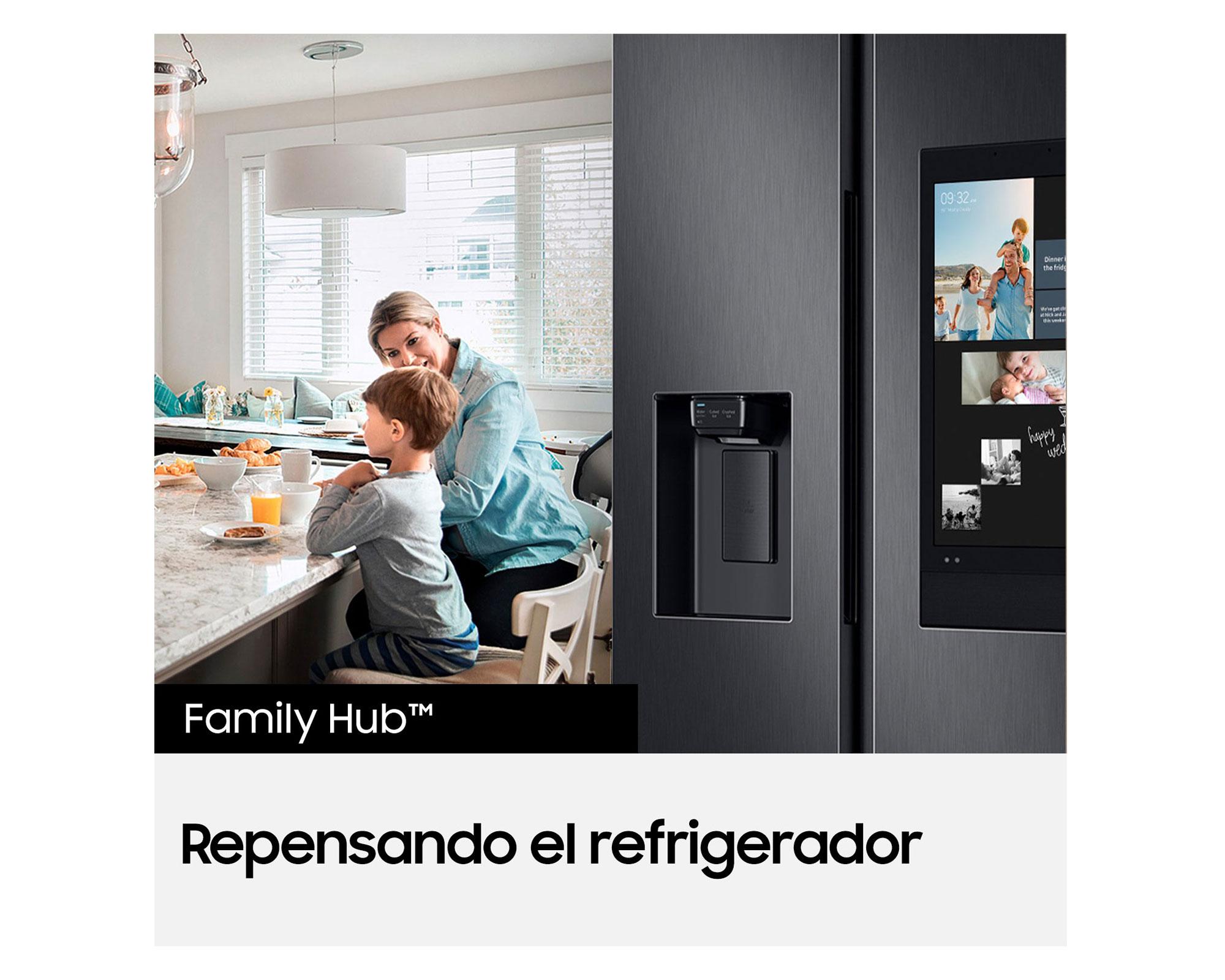 Side by Side no frost 585 litros RS58T5561B1/ZS negro Samsung-3