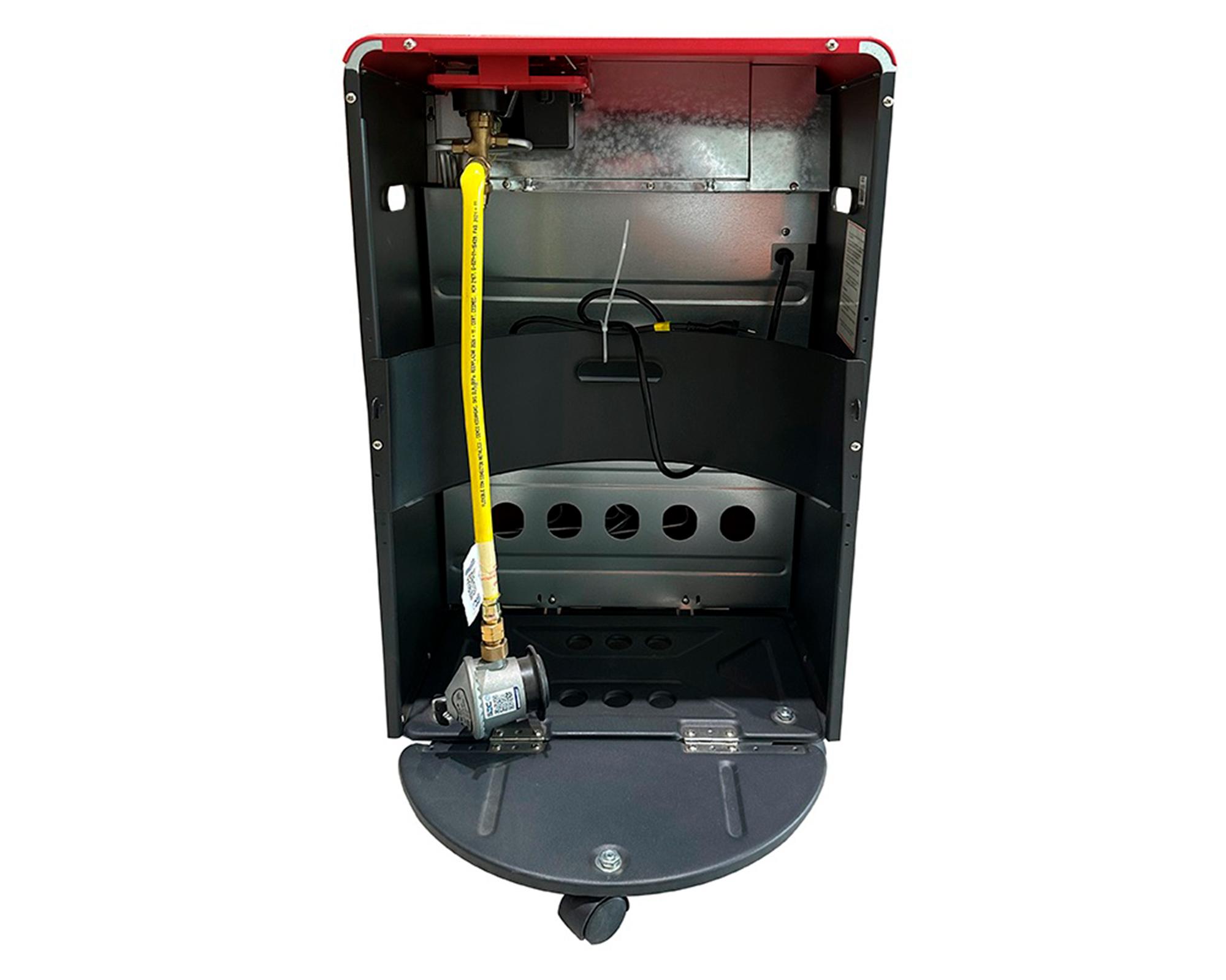 Estufa a gas infrarroja 15 kg UT GRX-6200 ET rojo Ursus Trotter.-1