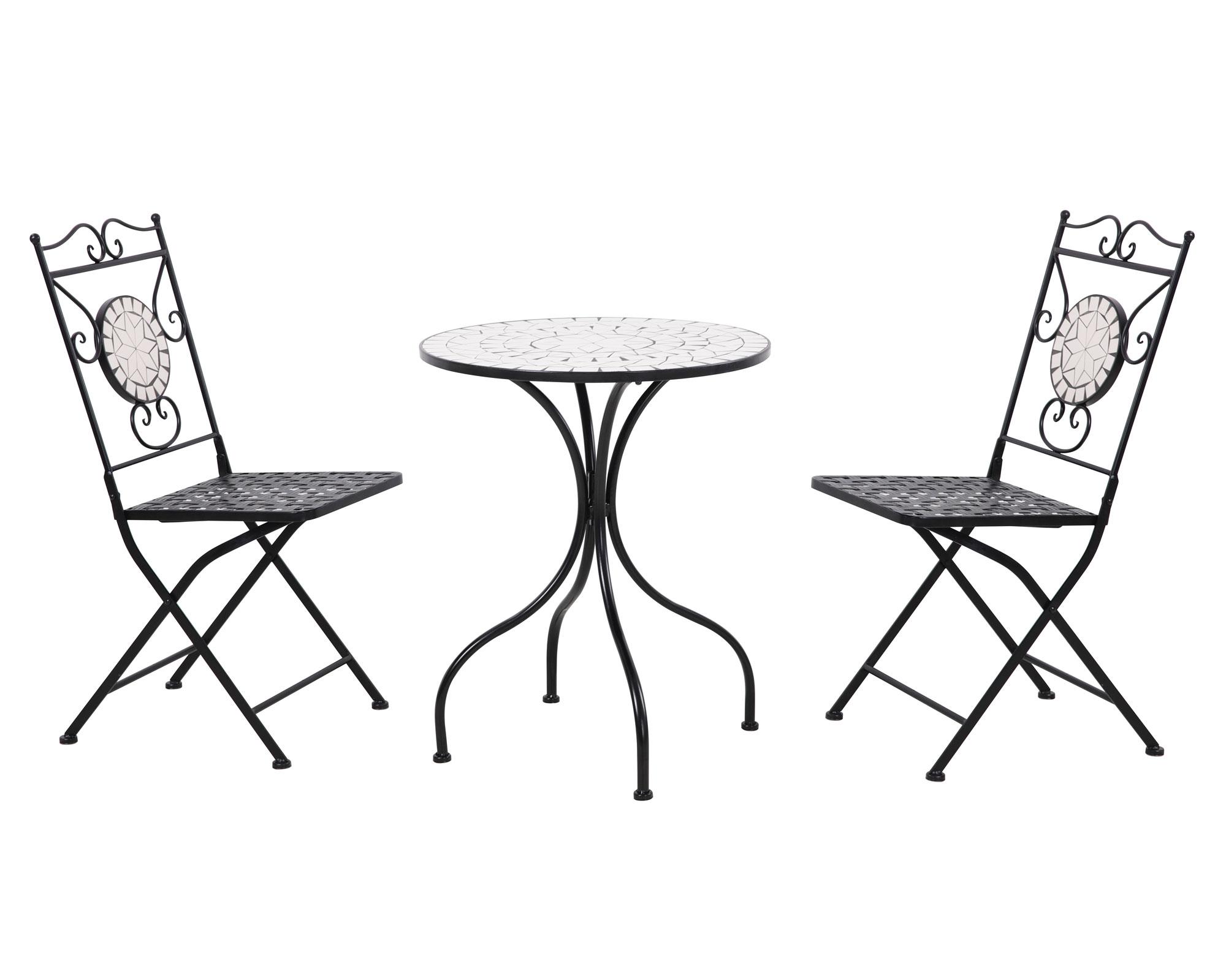 Set terraza 2 personas Mosaico Outzen.-0