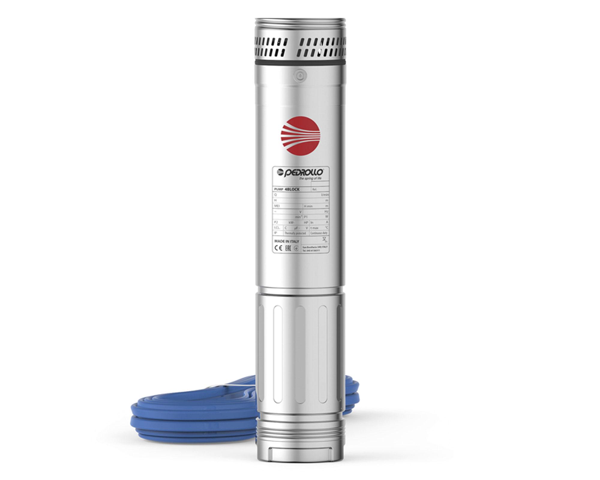 Bomba pozo profundo 1100W 4BLOCKM2/18 Pedrollo-2