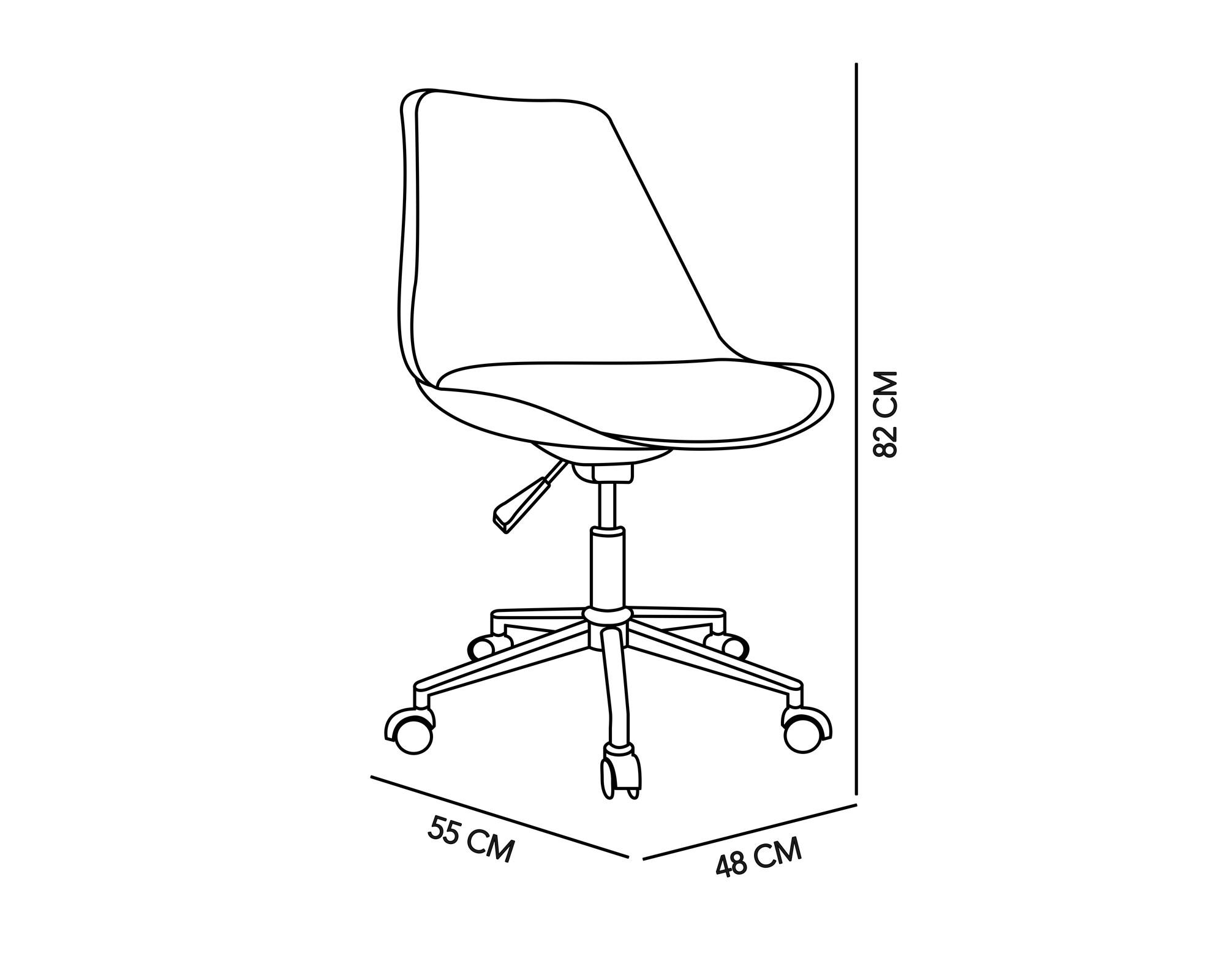 Silla PC Trend ocre M+Design.-6