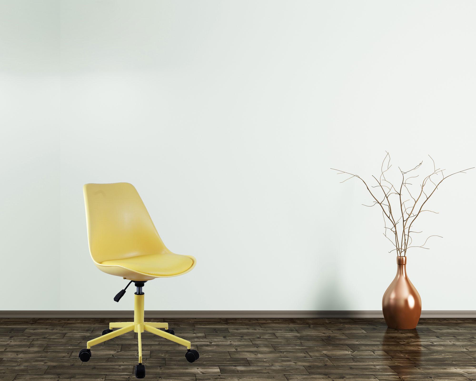 Silla PC Trend ocre M+Design.-5