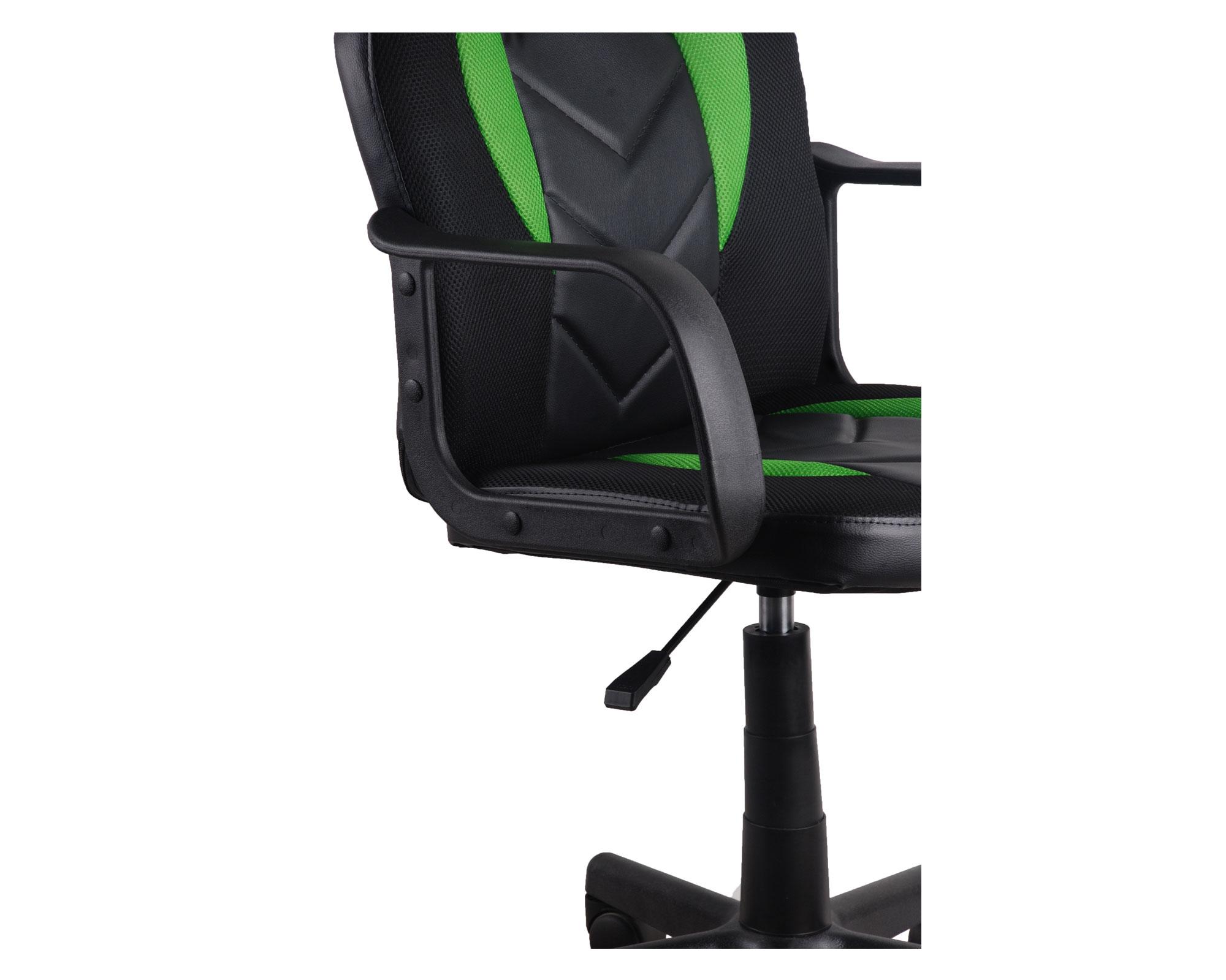 Silla ejecutiva gamer verde/negro +Design-5