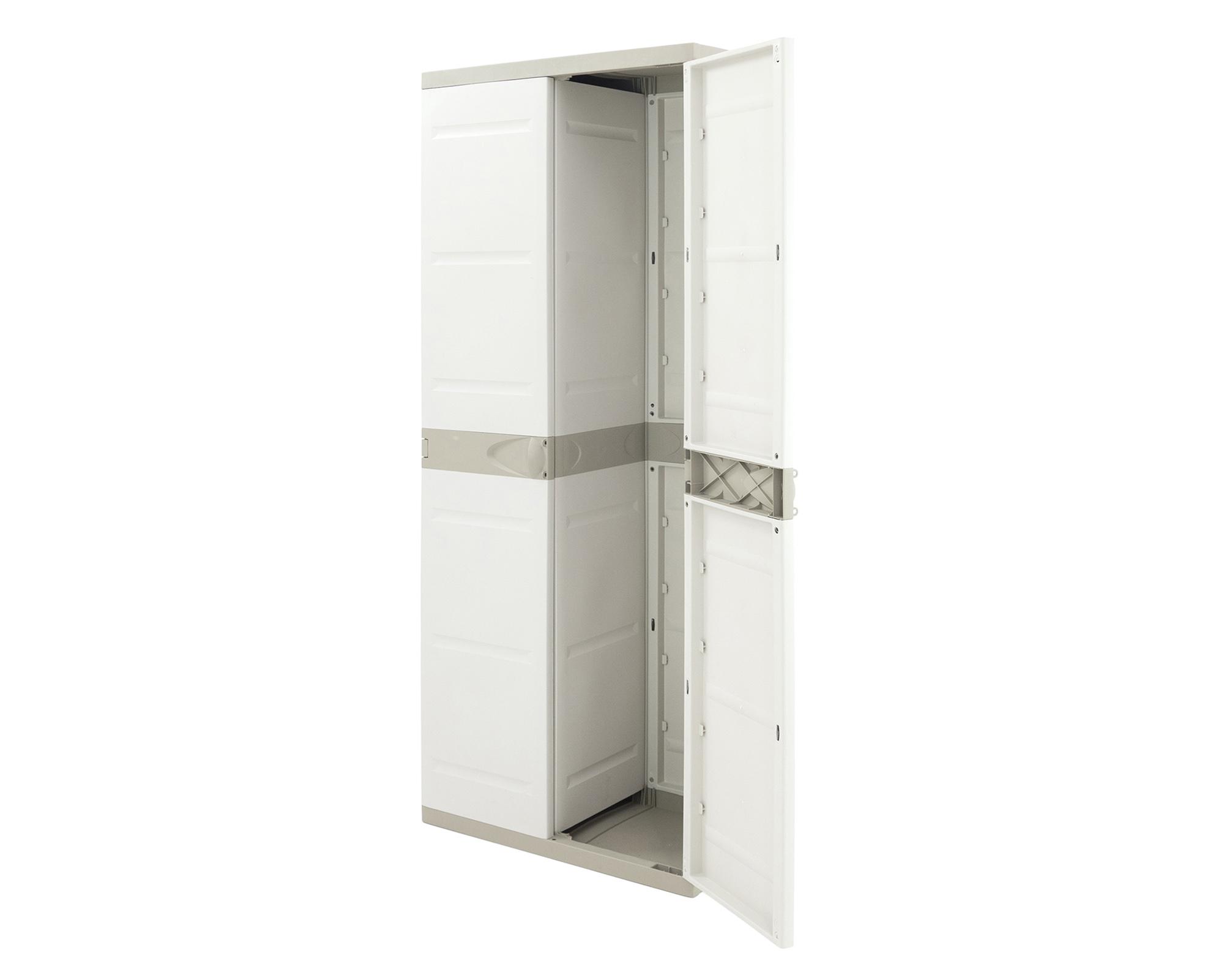 Armario escobero 2 puertas Titanium ATT-70E Plastiken-2