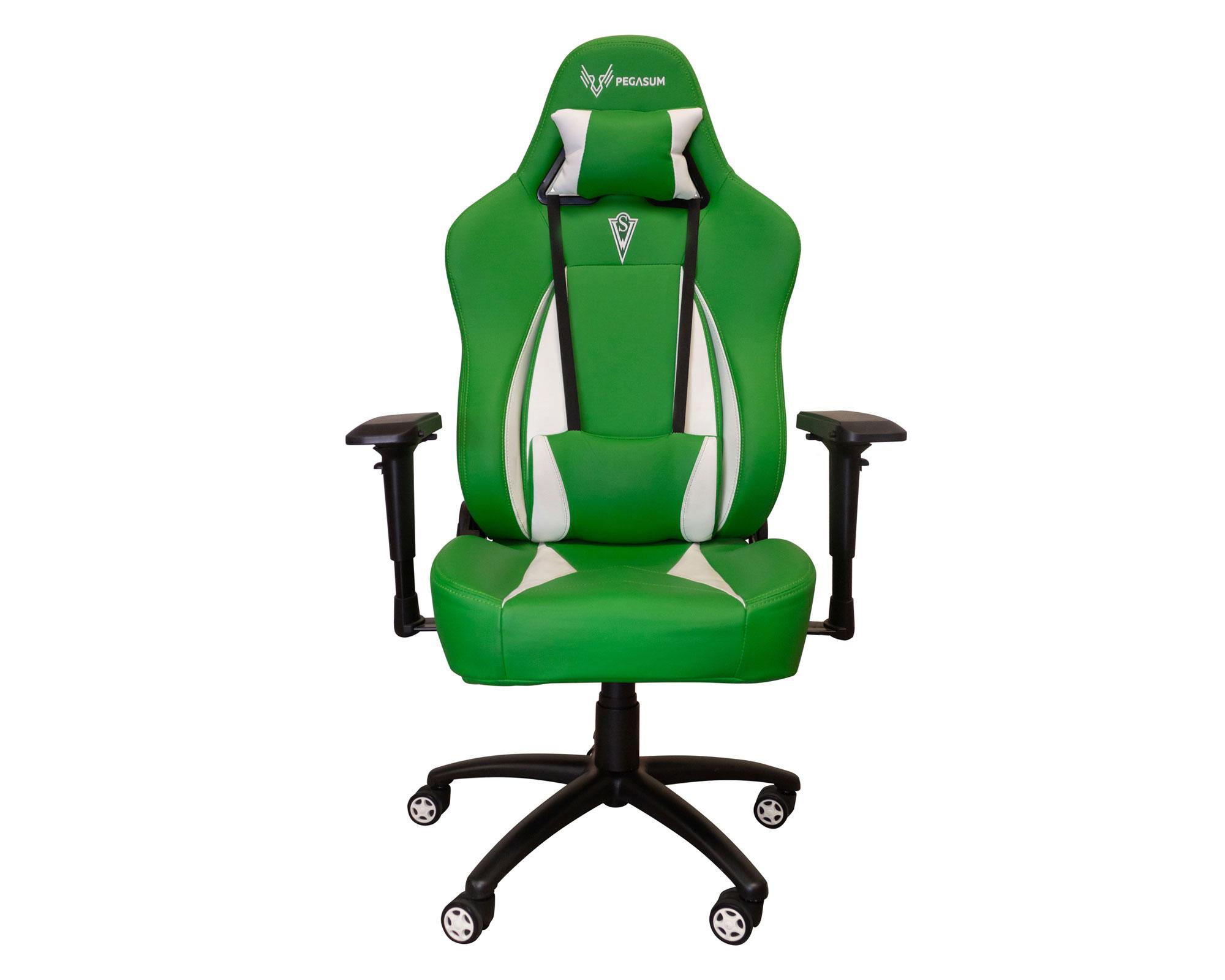 Silla gamer Santiago Wanderers verde/blanco Pegasum-0