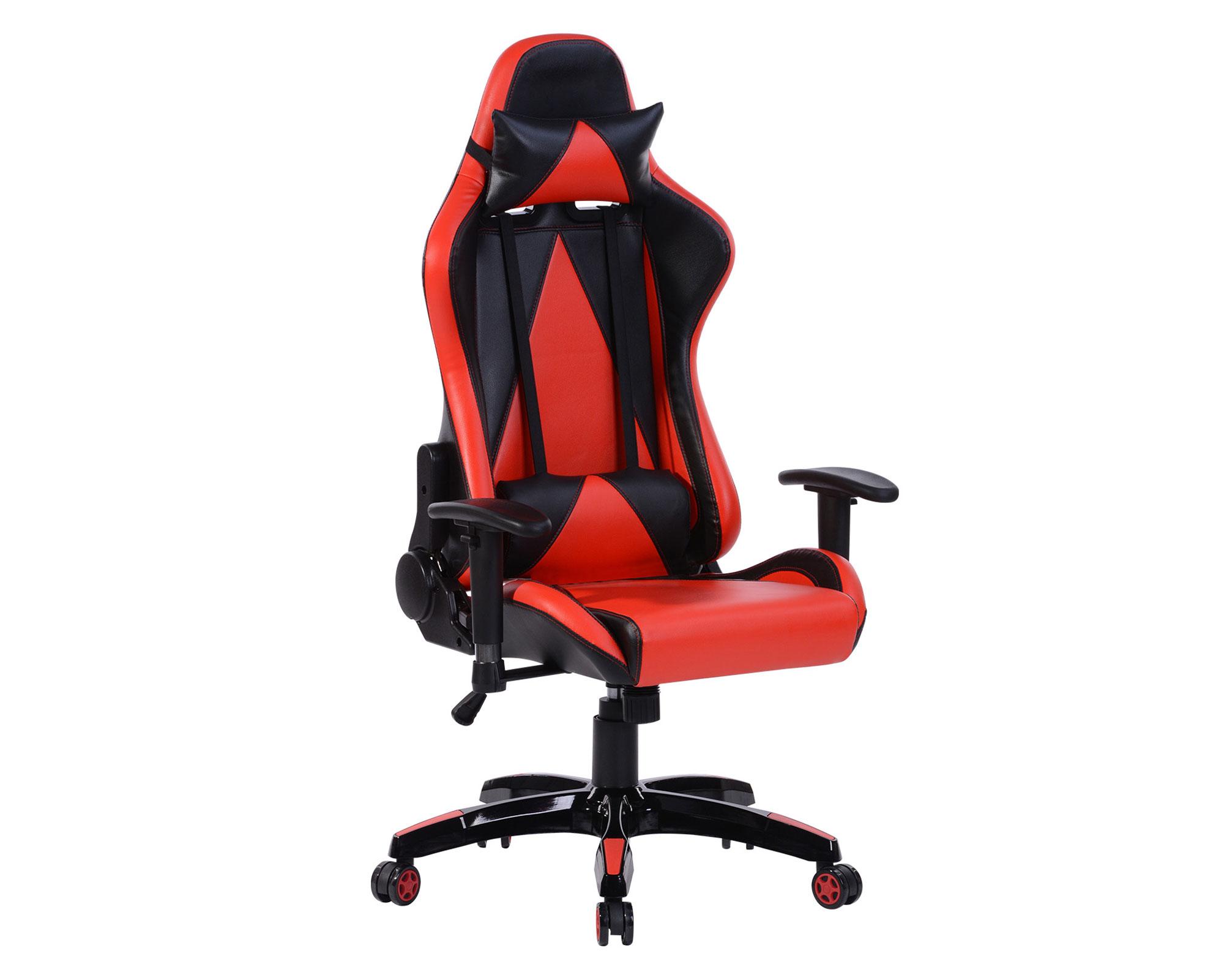 Sillón ejecutivo Gamer rojo/negro M+Design-1