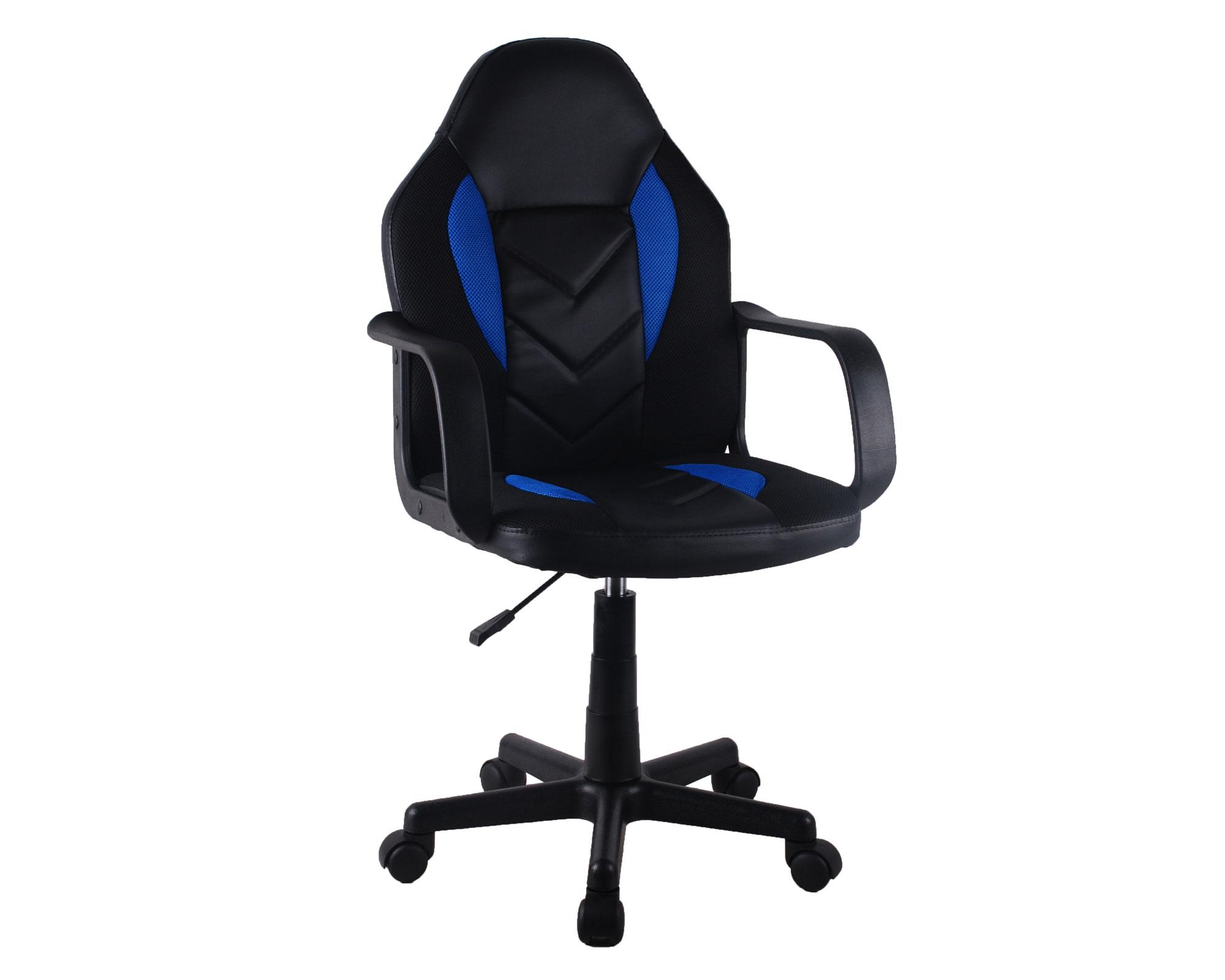 Silla gamer negro/azul M+Design-1