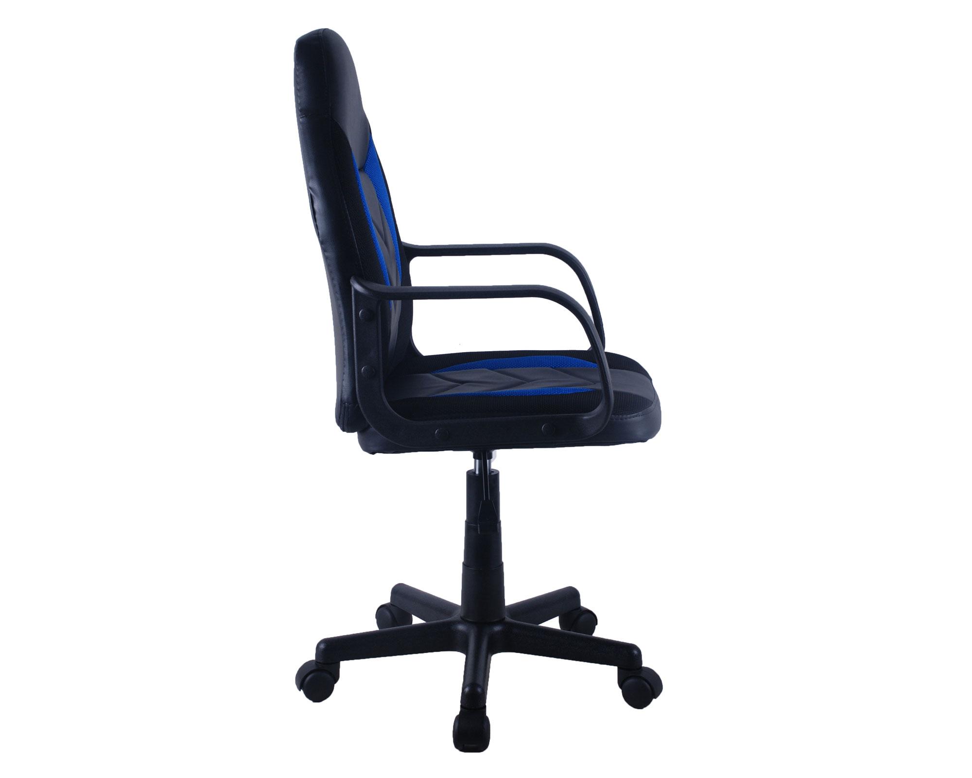 Silla gamer negro/azul M+Design-2