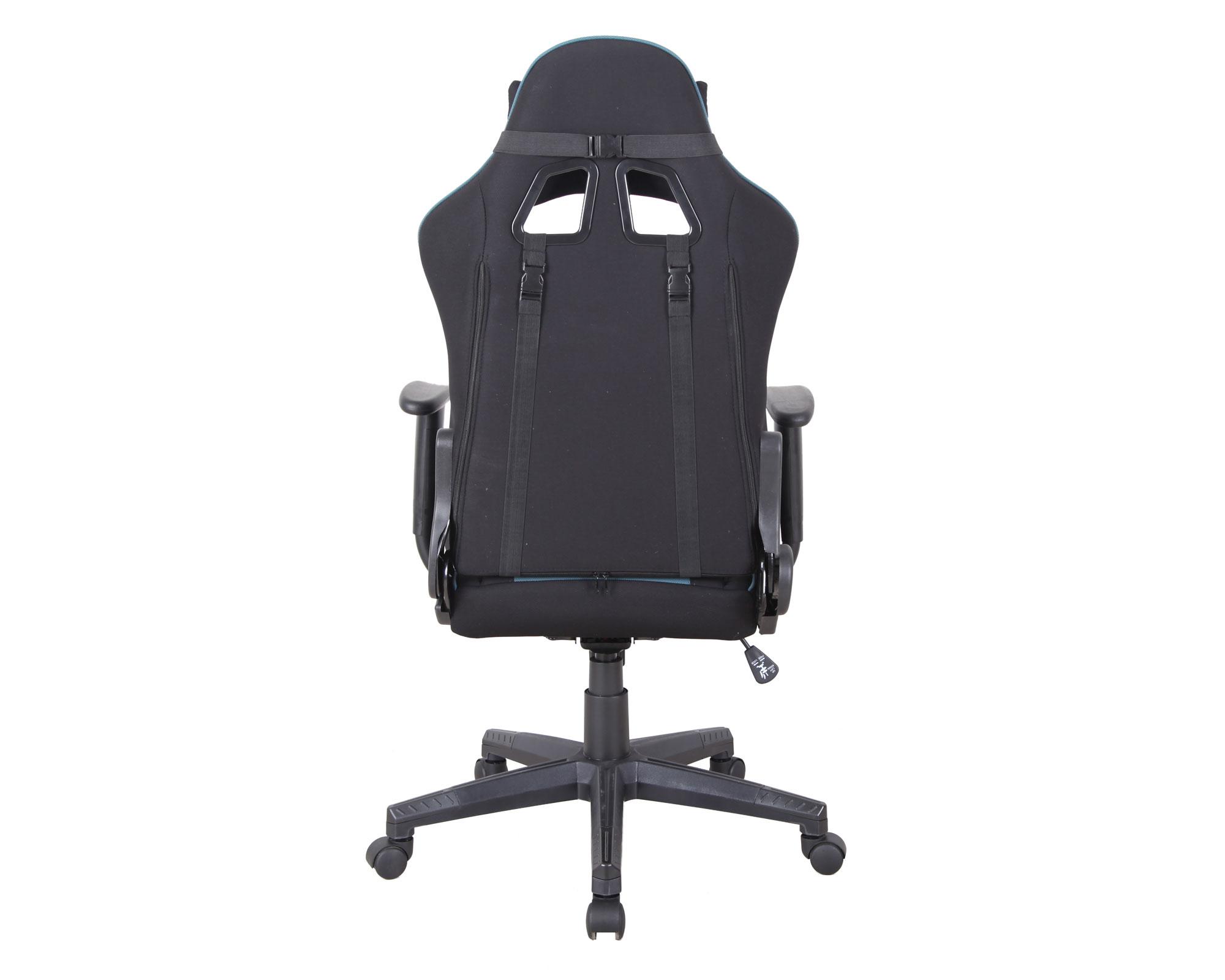 Silla gamer Marc negro/azul M+Design-2