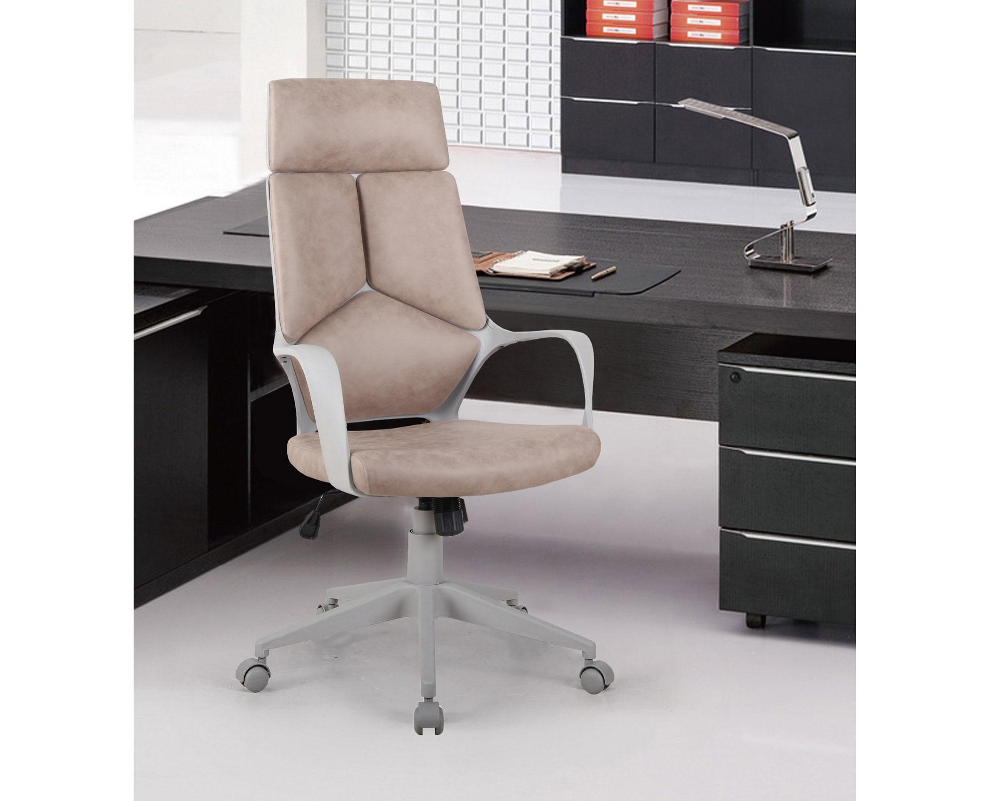 Silla gamer beige/gris M+Design.-3