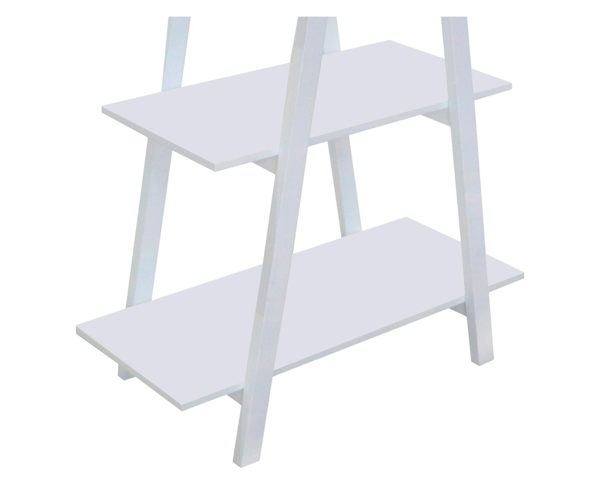 Repisa pirámide 4 espacios blanco-2