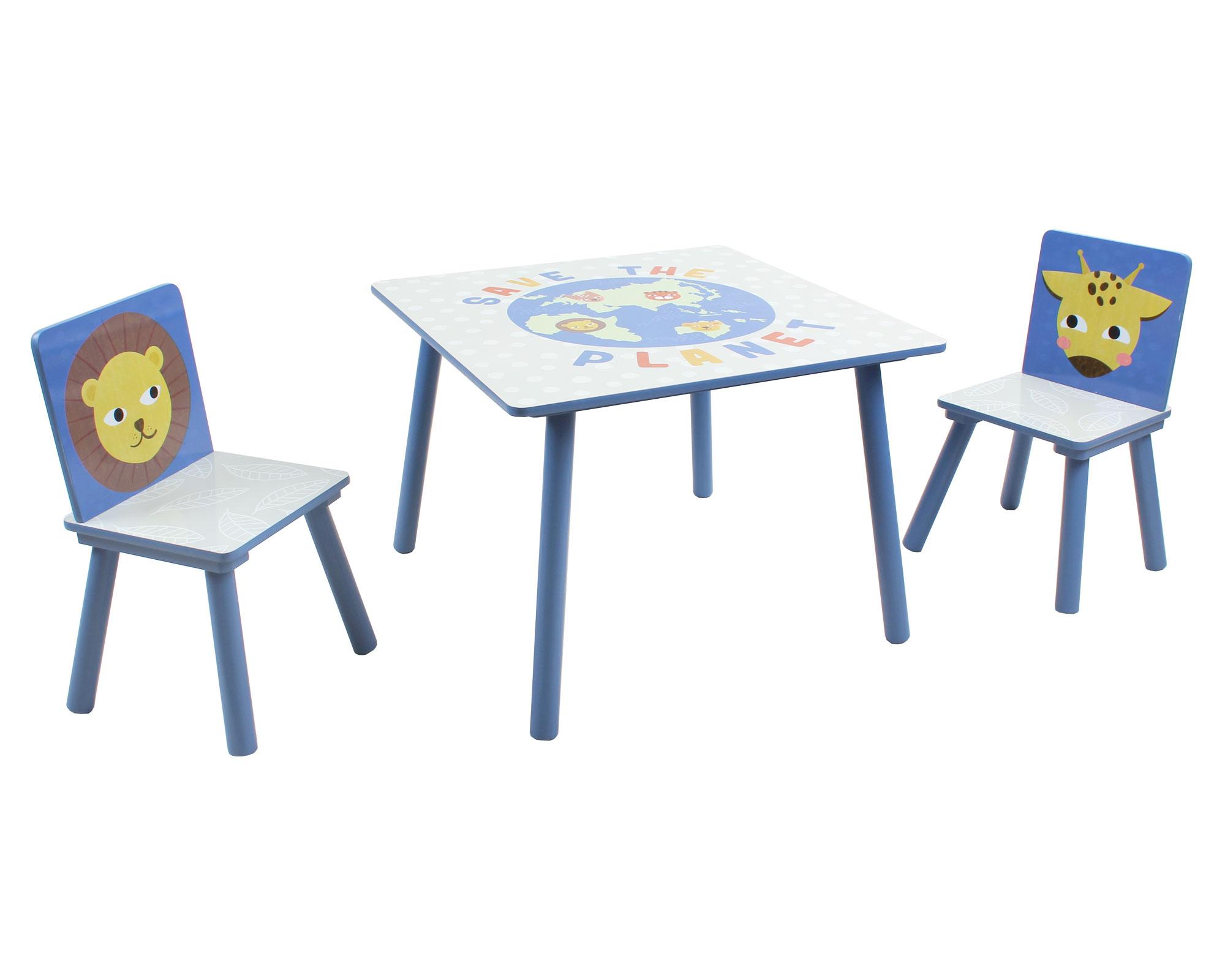 Mesa + 2 sillas Animals M+Design-1