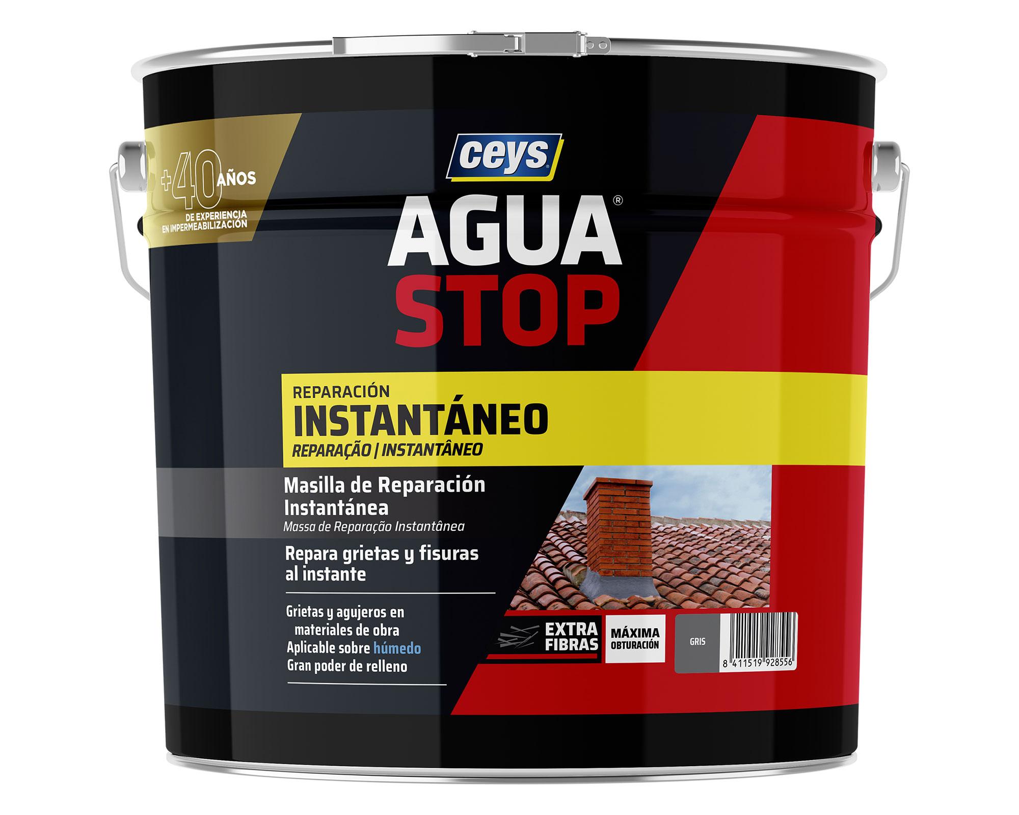 Impermeabilizante 4 kg gris mate Agua Stop-0
