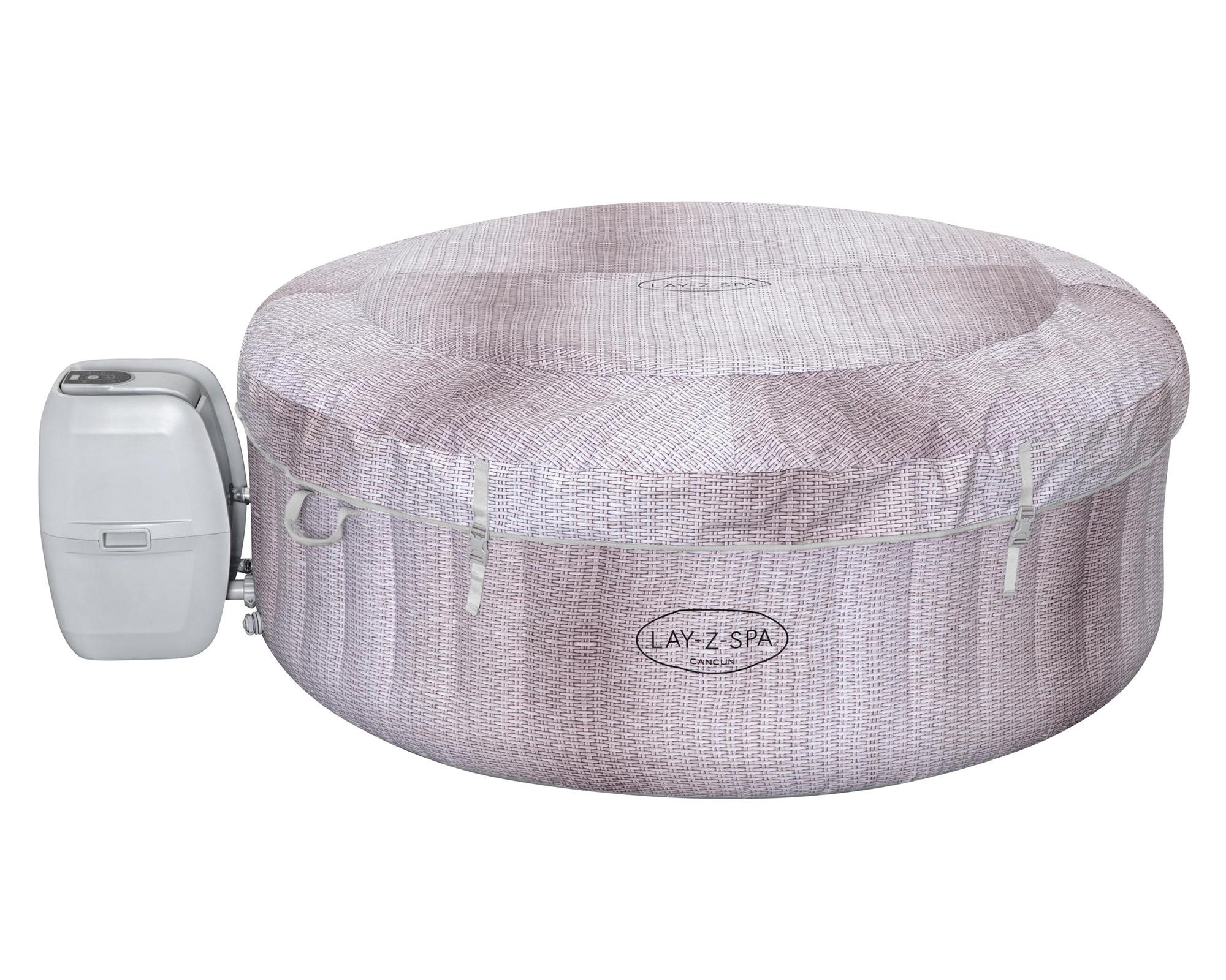 Spa inflable 2-4 personas 669 litros Cancún Lay-Z Bestway-3