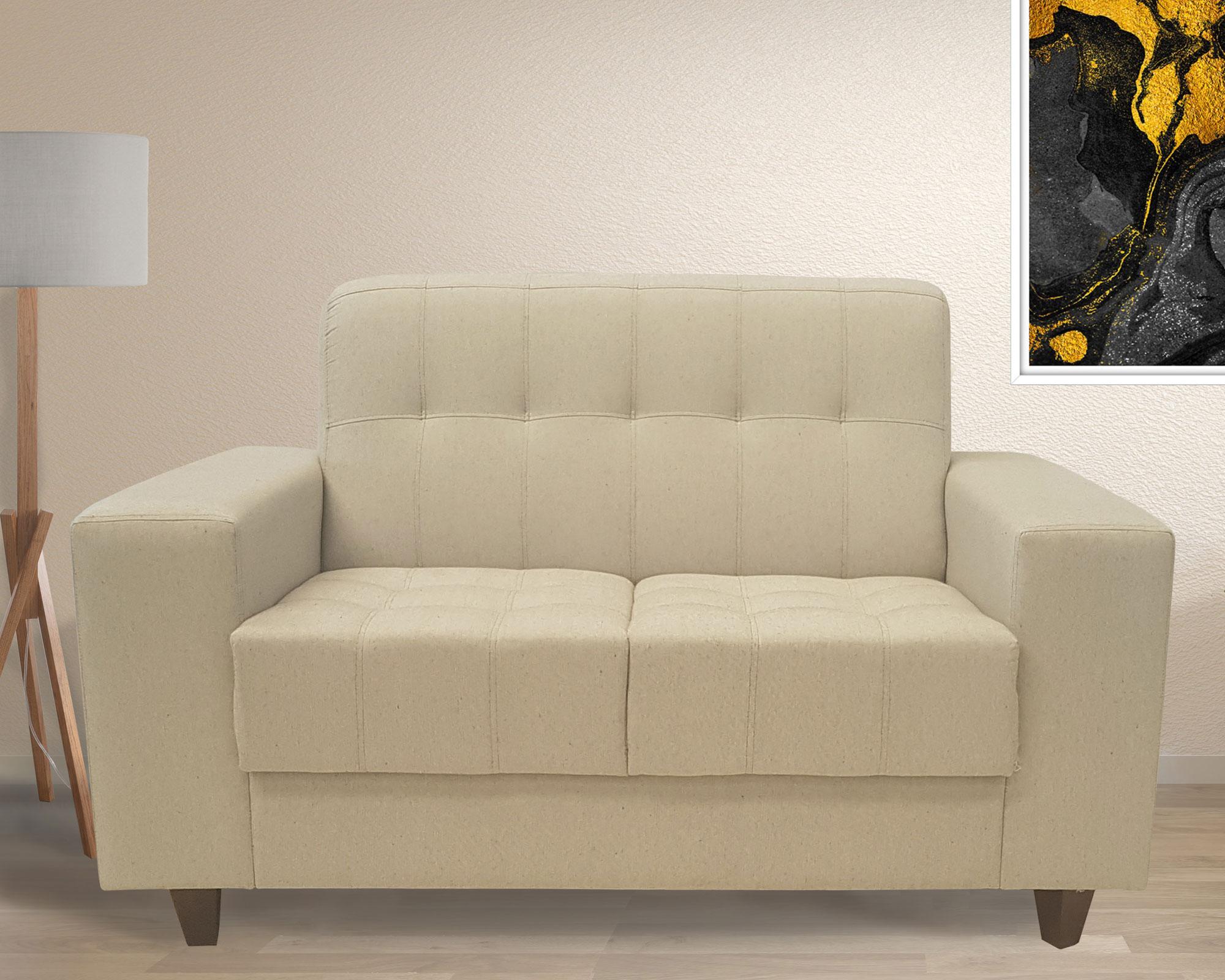 Sofá 2 cuerpos Parma gris perla Altavision.-3