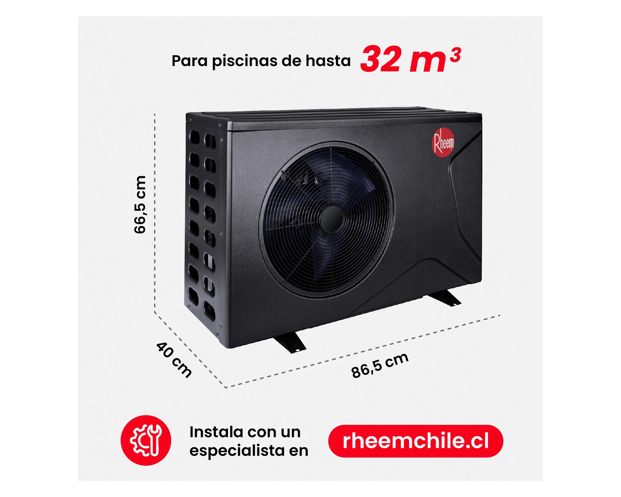 Bomba de calor Crosswind 32 m3 2185 W-5