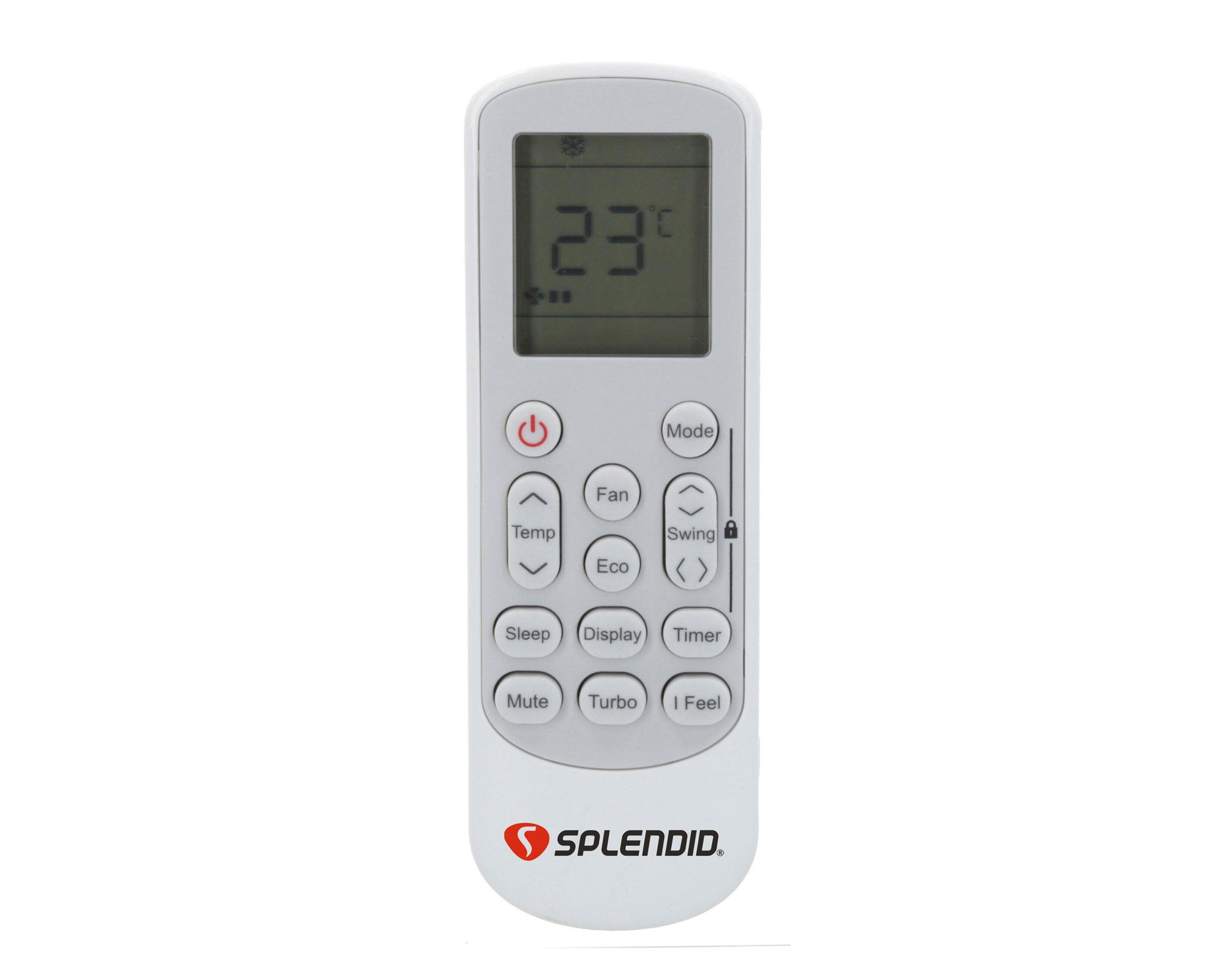Aire acondicionado split inverter 12000 BTU frío/calor SAC-12K-INV WIFI Splendid-3