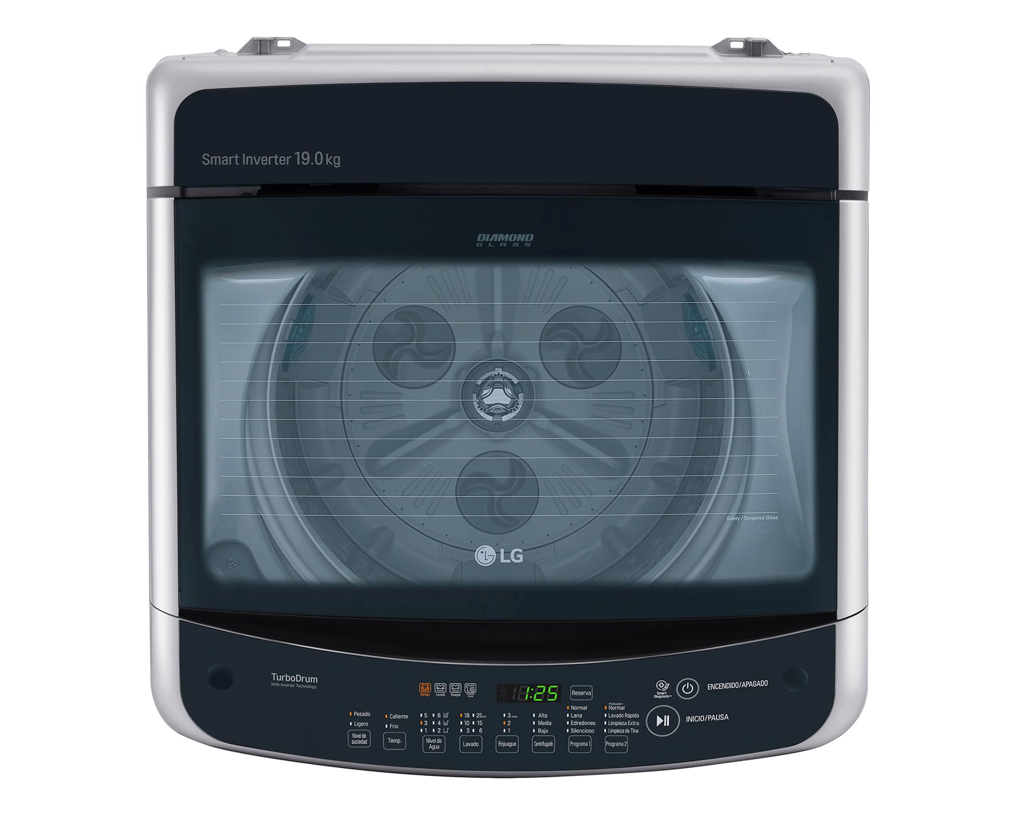 Lavadora carga superior 19 kg WT19DSBP LG-2